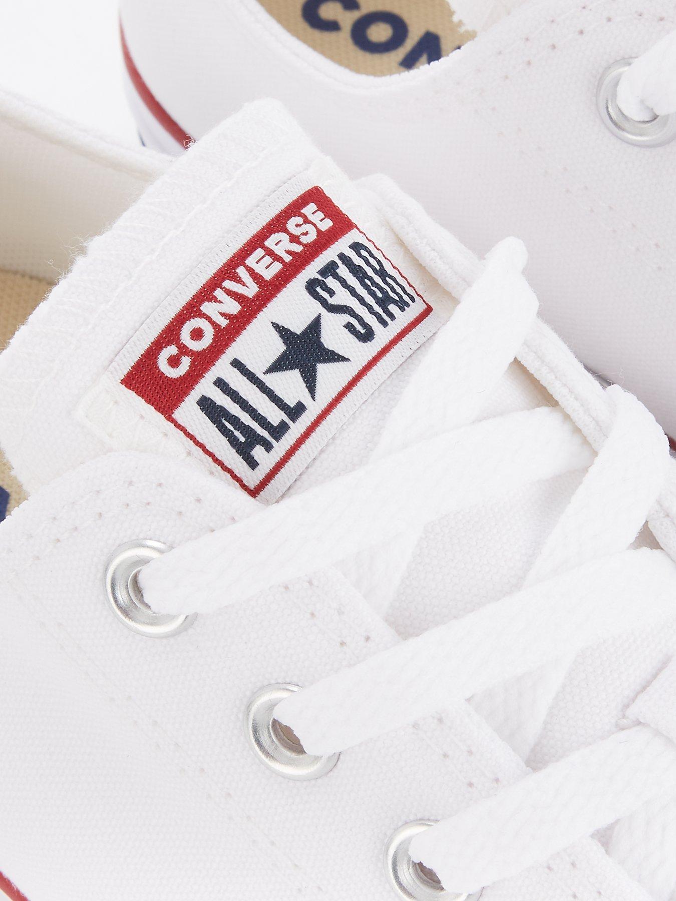 Converse Mens Ox Trainers White Very