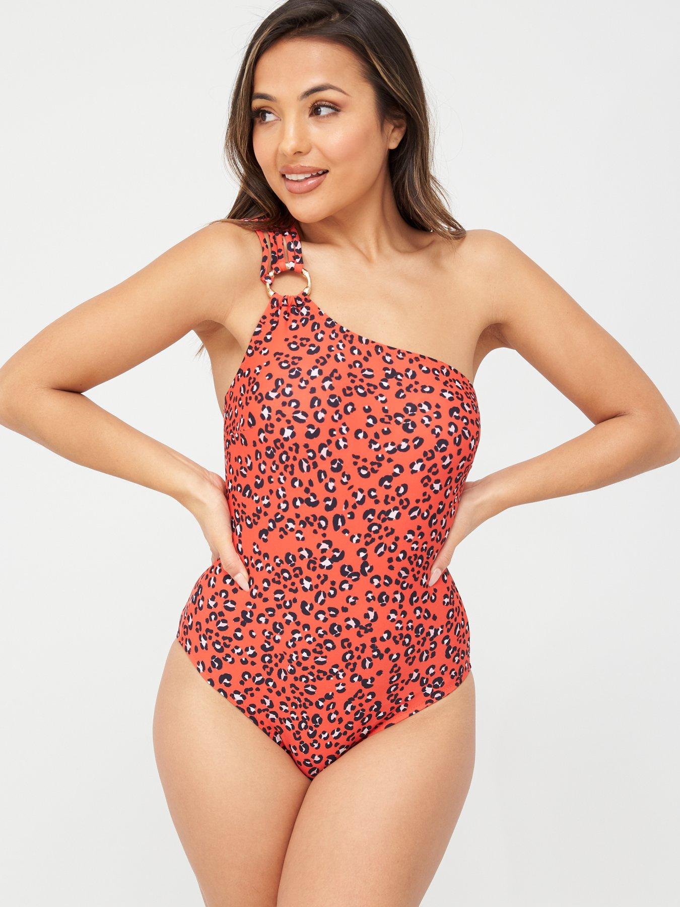 Figleaves Non Wired One Shoulder Tummy Control Swimsuit review