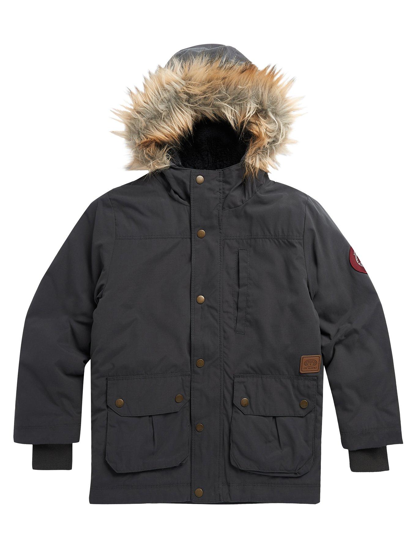 Animal Boys Pole Long Line Parka review