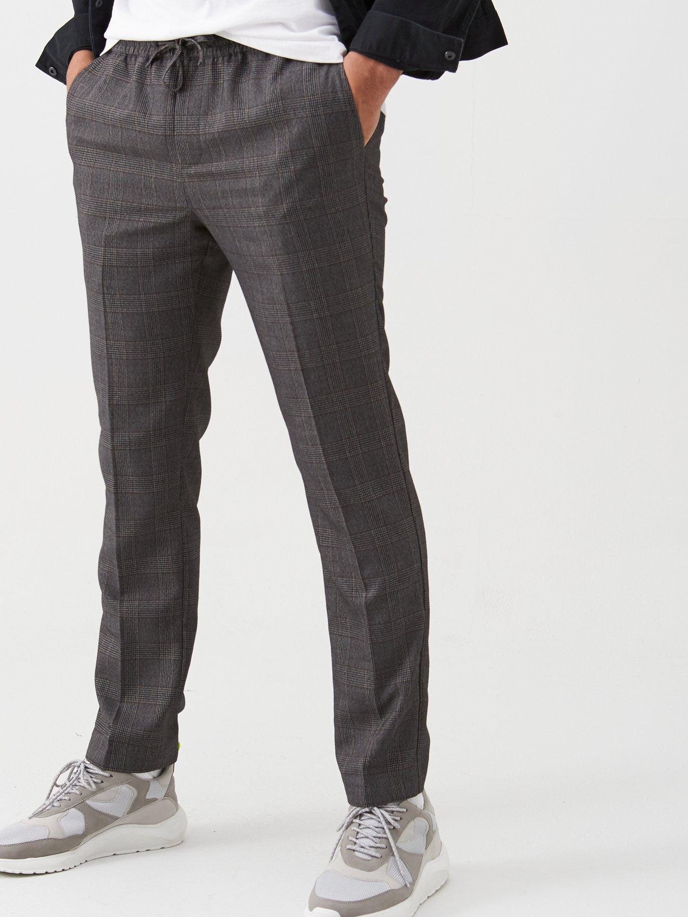 V By Very Slim Smart Check Trouser review