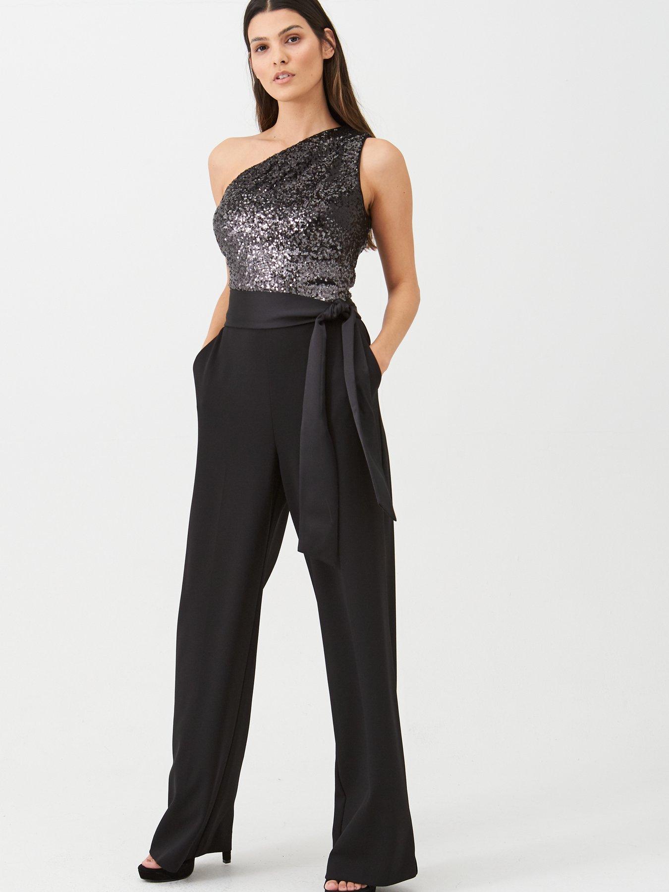 ralph lauren jumpsuit black