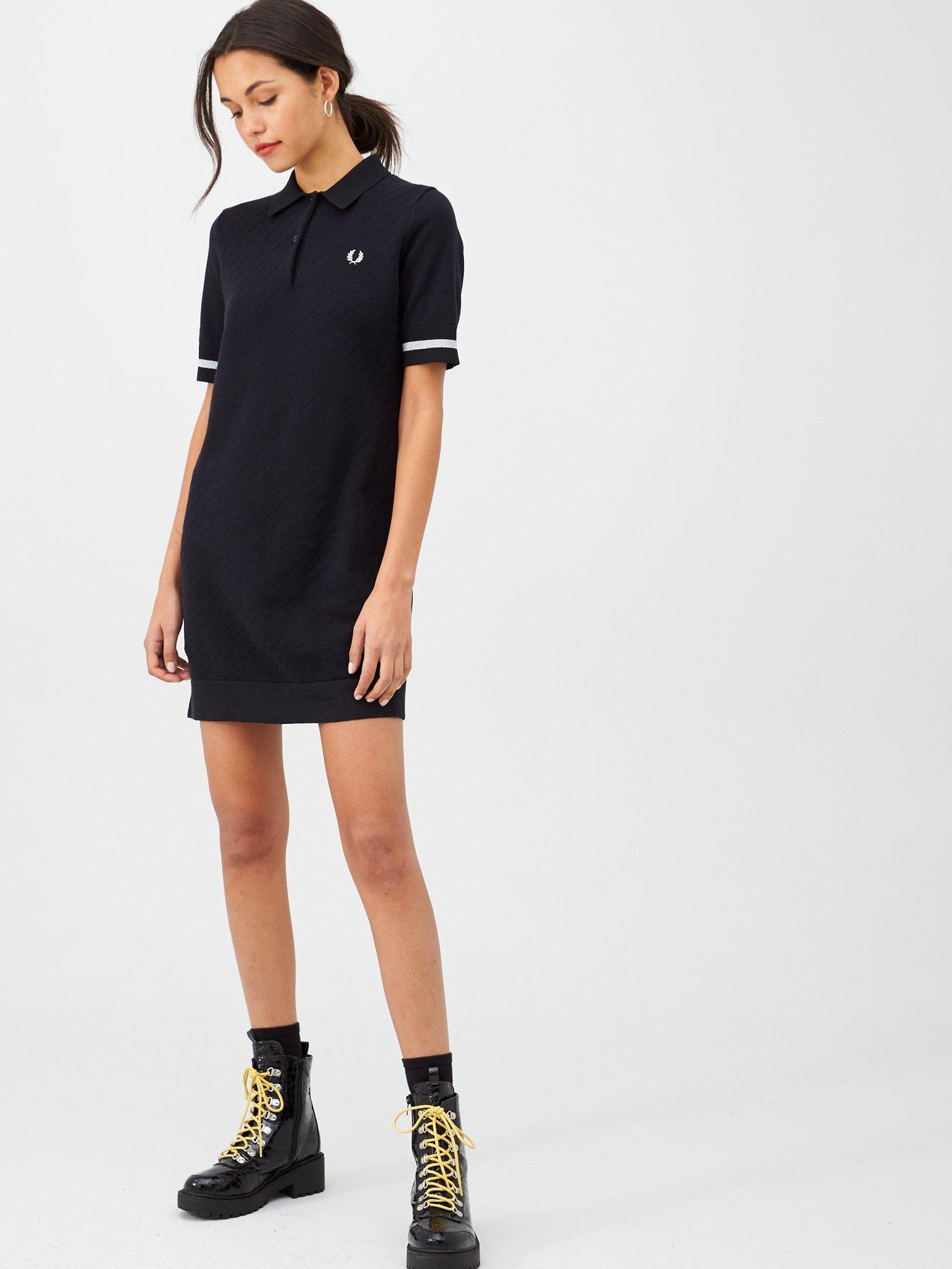 fred perry black dress