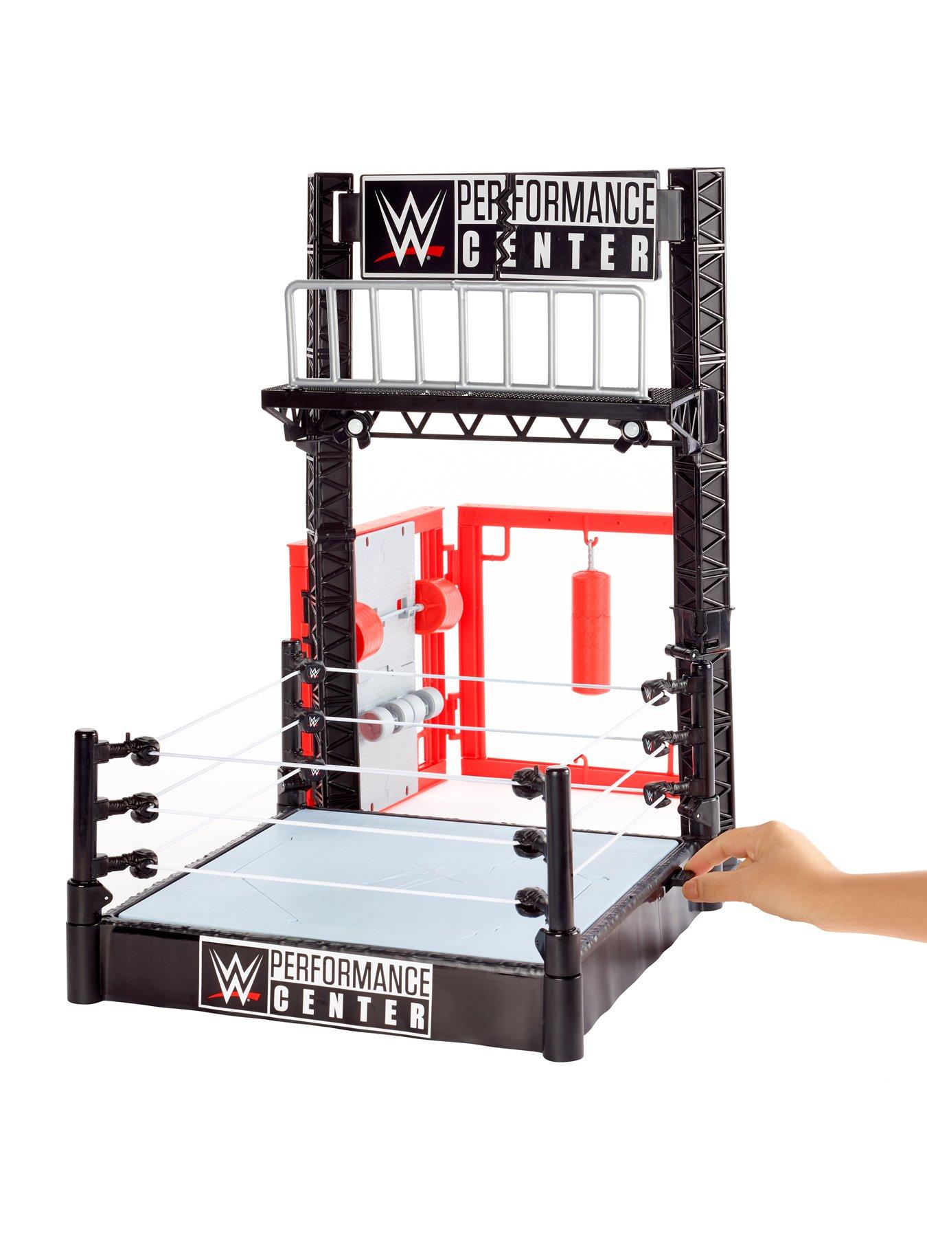 mattel wwe wrekkin performance center playset