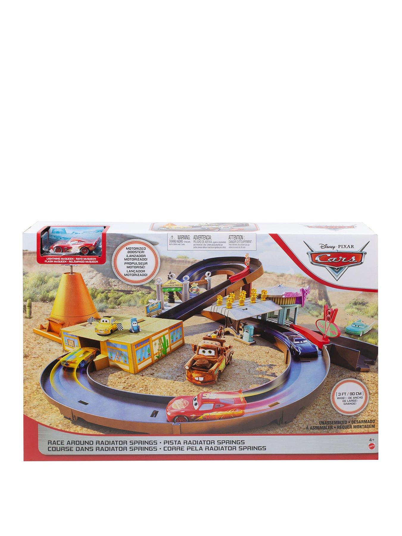 disney pixar cars race around radiator springs playset