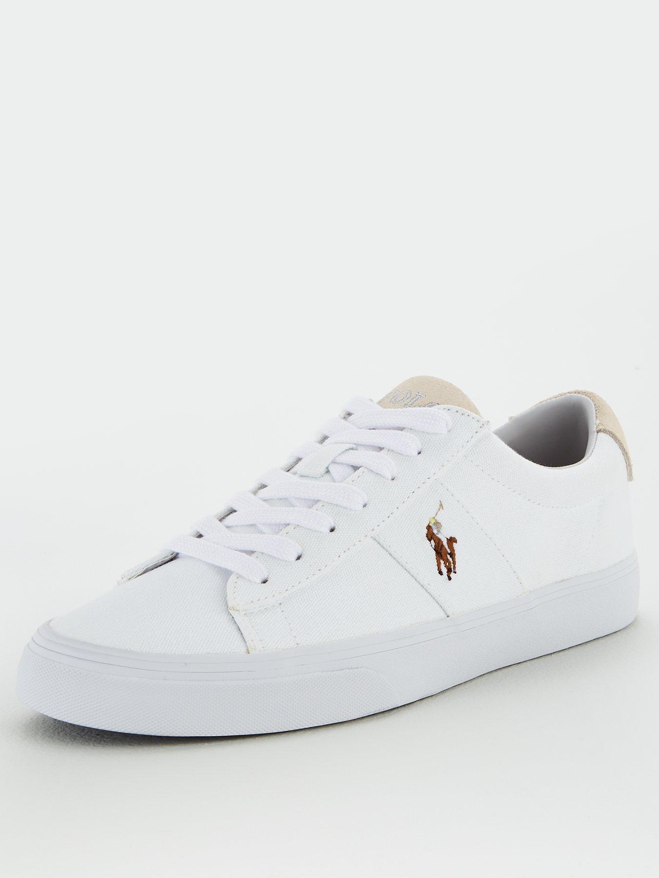 undefined Sayer Canvas Trainers - White