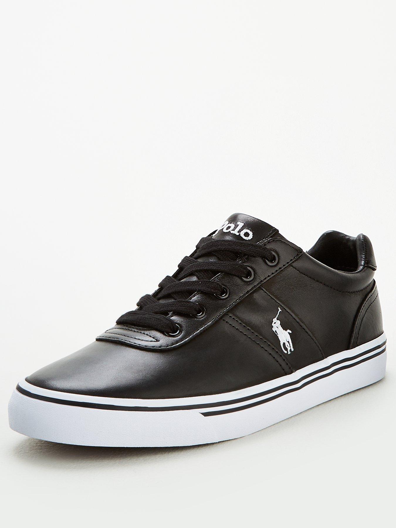 ralph lauren hanford trainers black