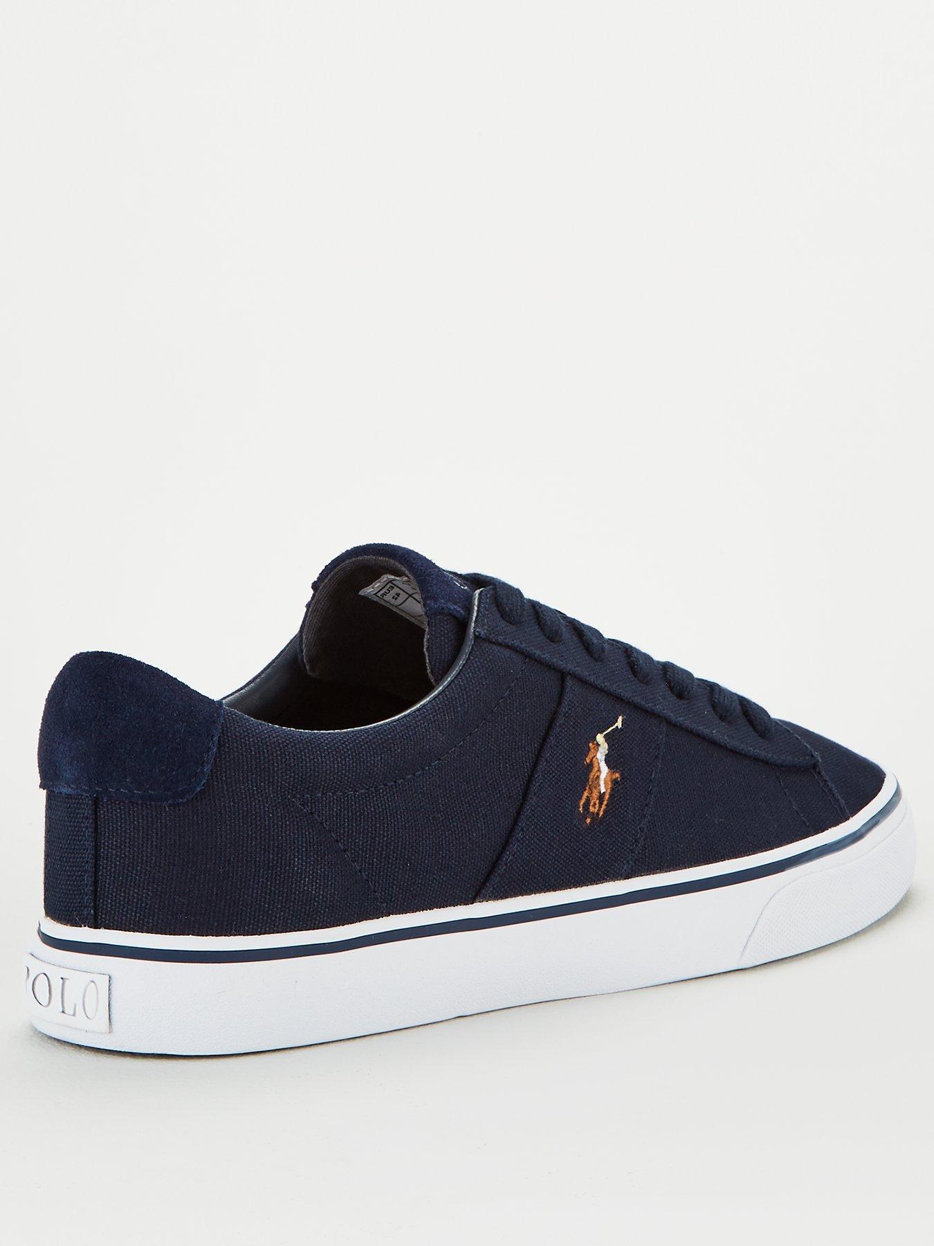 Polo ralph discount lauren canvas trainers