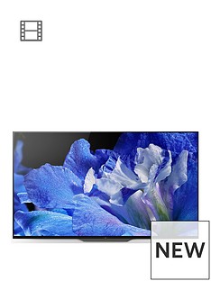 Sony Sony BRAVIA KD65AF8 65 inch 4K HDR Ultra HD Android OLED TV with Voice Remote, YouView and Freeview HD