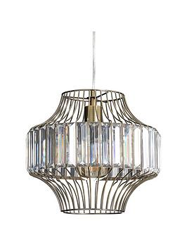 Product photograph of Alexa Ceiling Pendant Light Fixture from very.co.uk