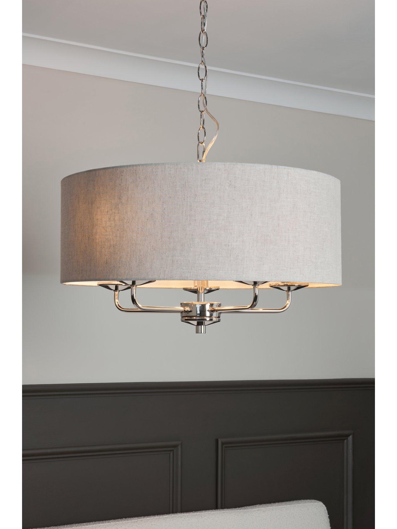 Product photograph of Very Home Mika Traditional 5 Light Ceiling Fixture from very.co.uk