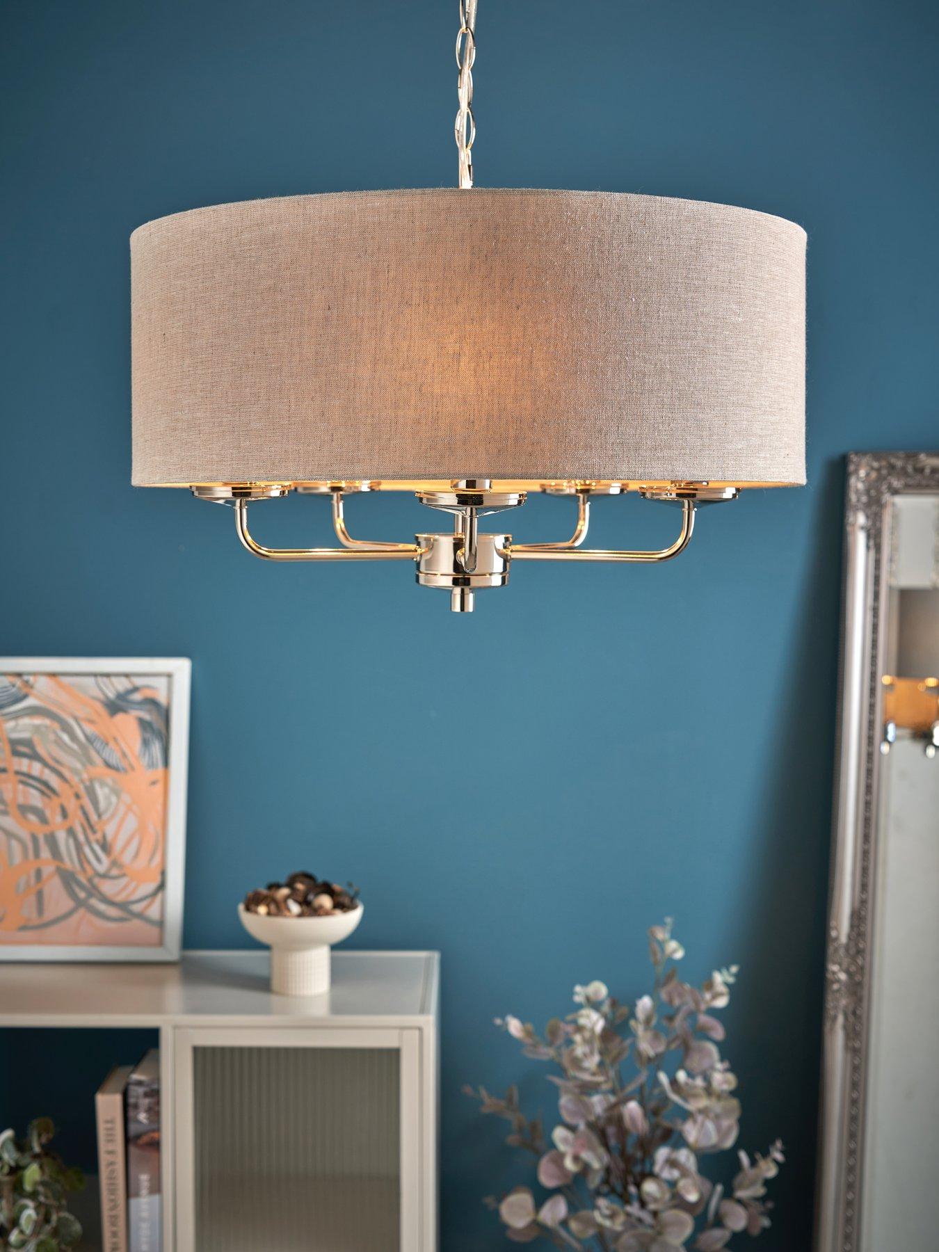 Image 1 of 6 of The Very Collection Mika Traditional 5 Light Ceiling Fixture