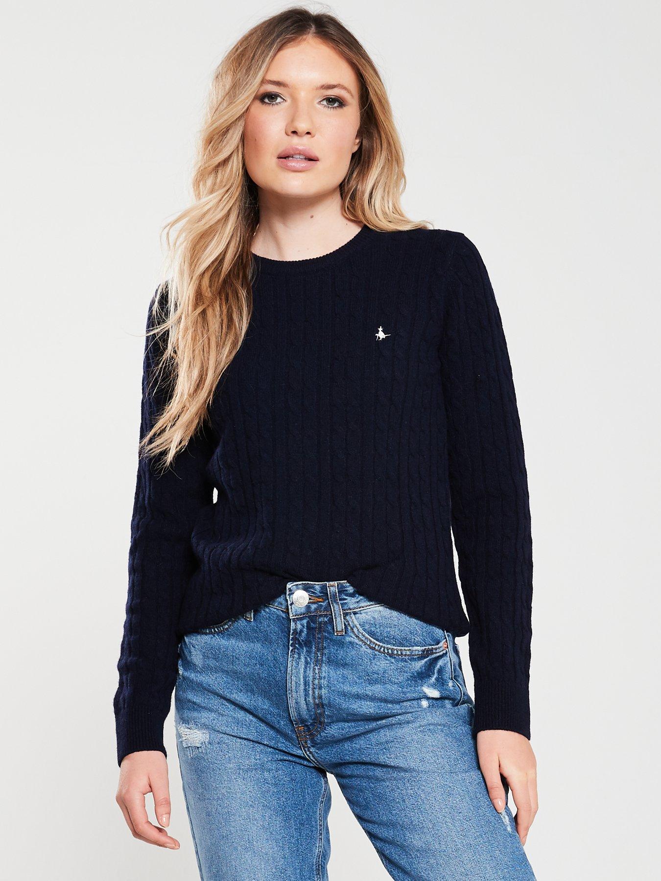 jack wills tinsbury cable jumper