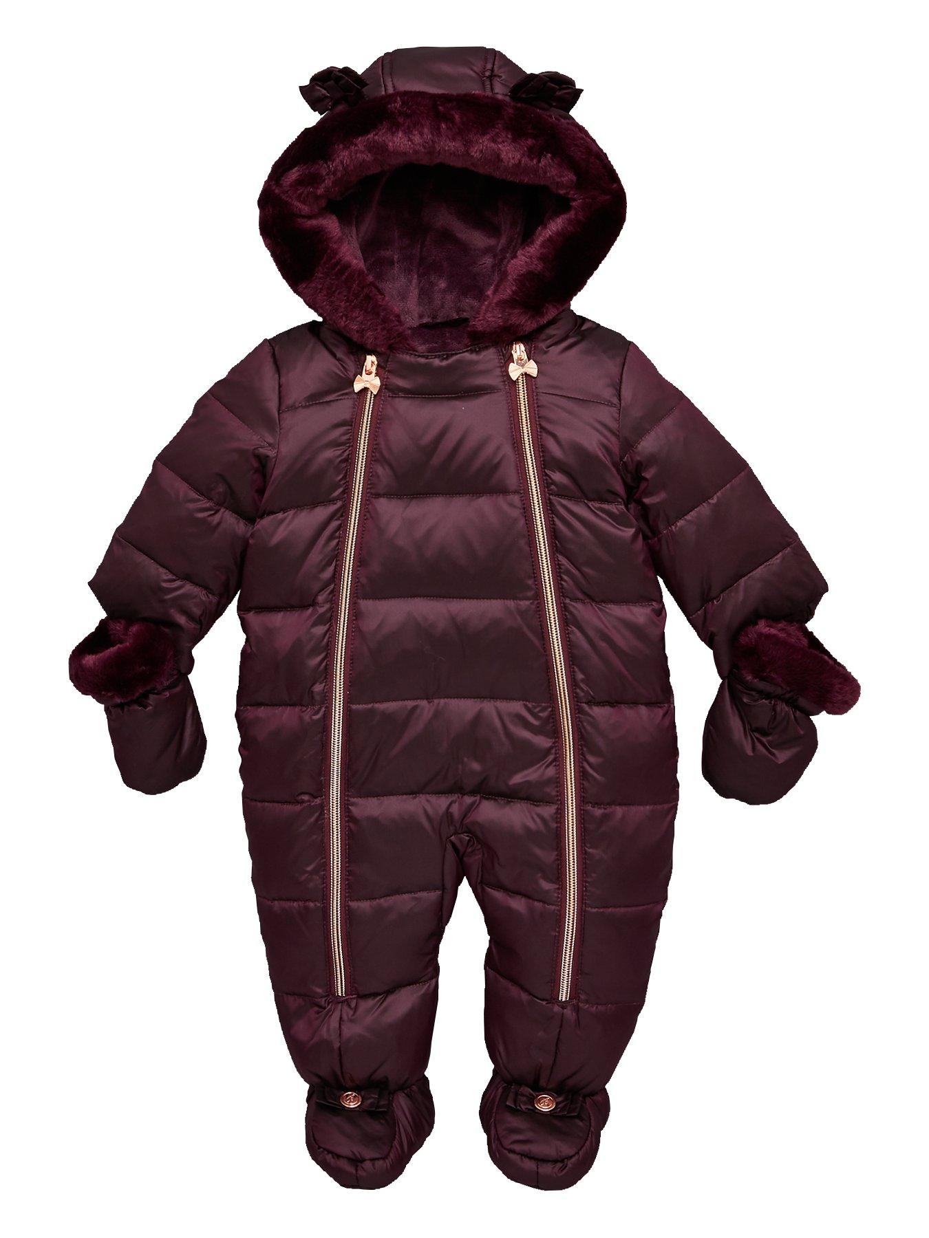 ted baker fur snowsuit