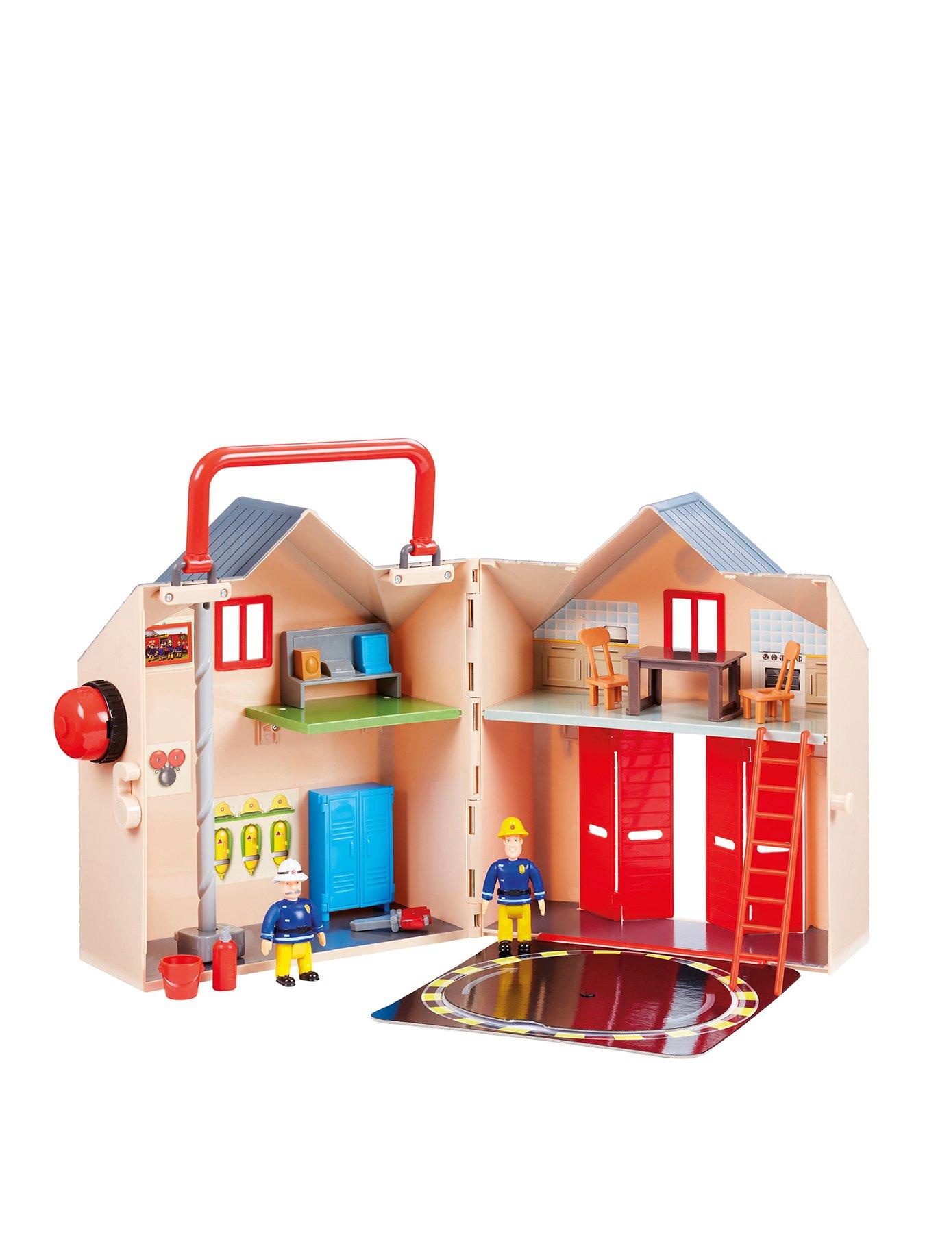 fireman sam fire station playset