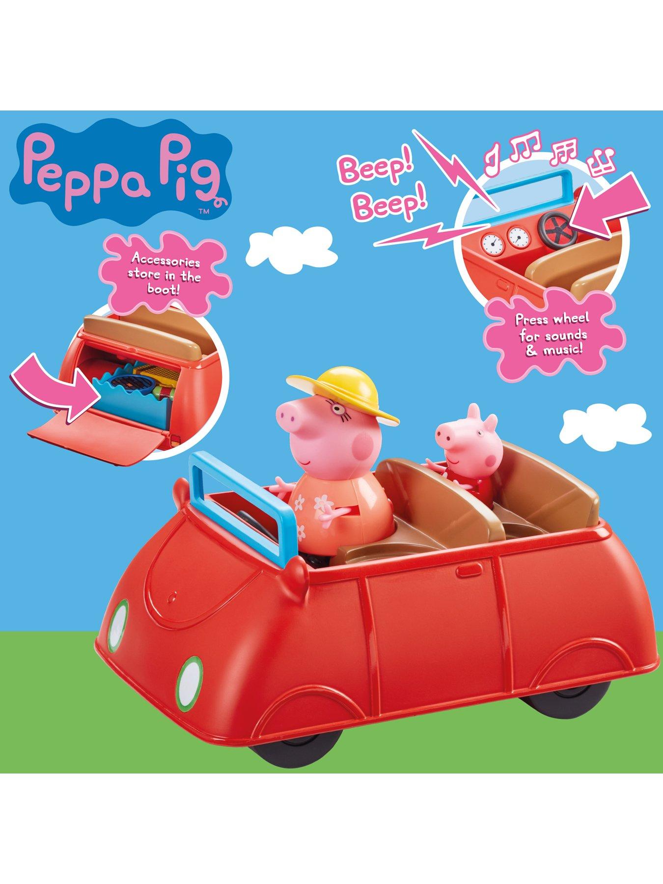 peppa pig peppa's red car