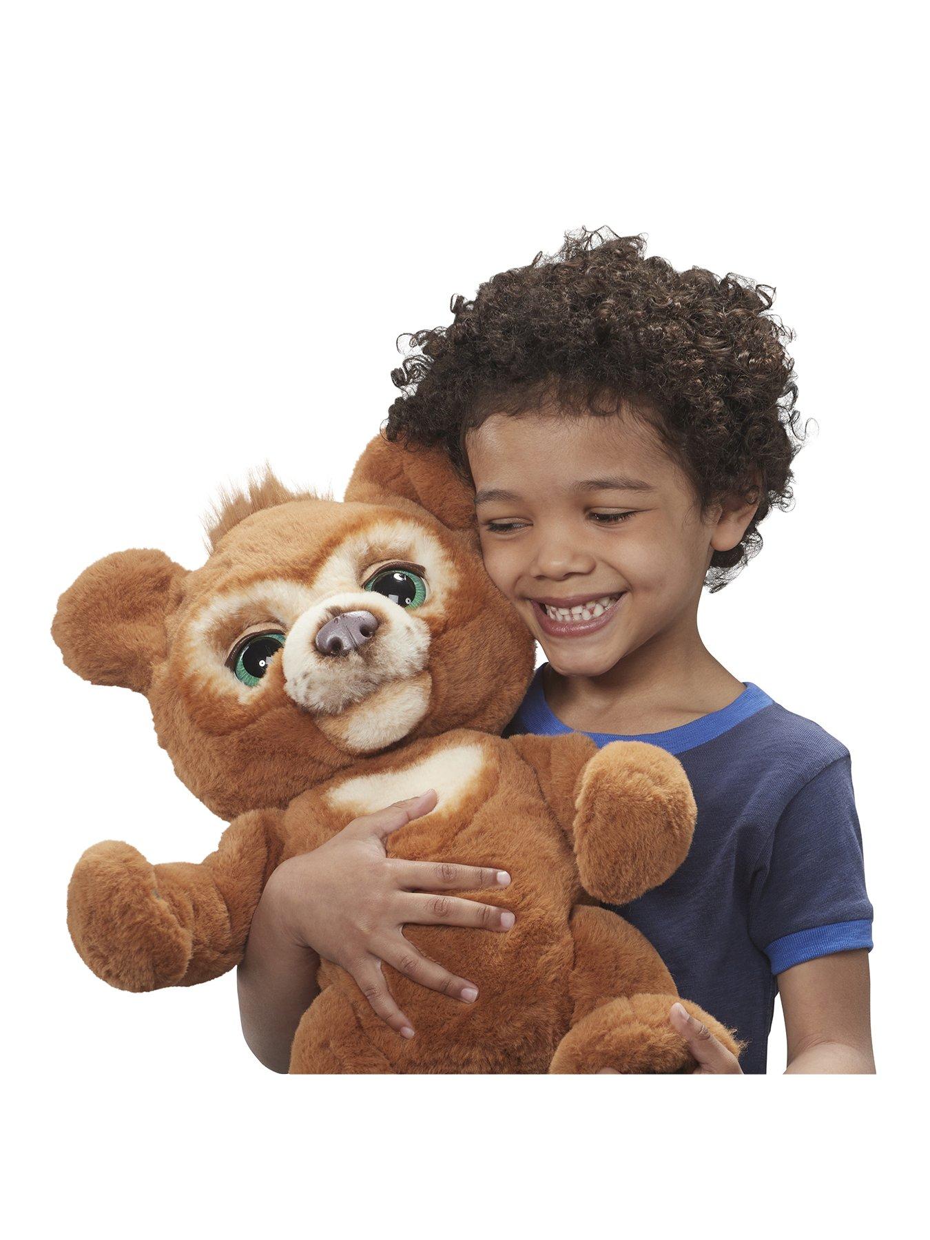 the curious bear interactive plush toy uk