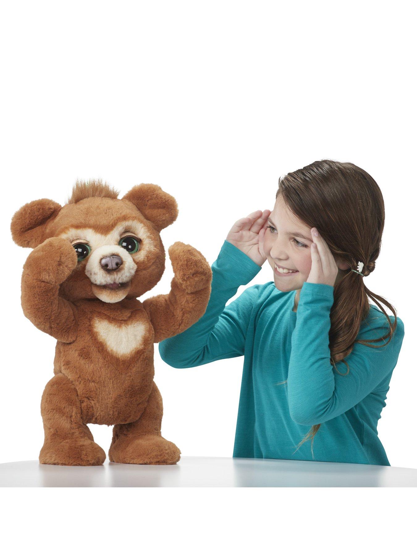 furreal cubby the curious bear argos