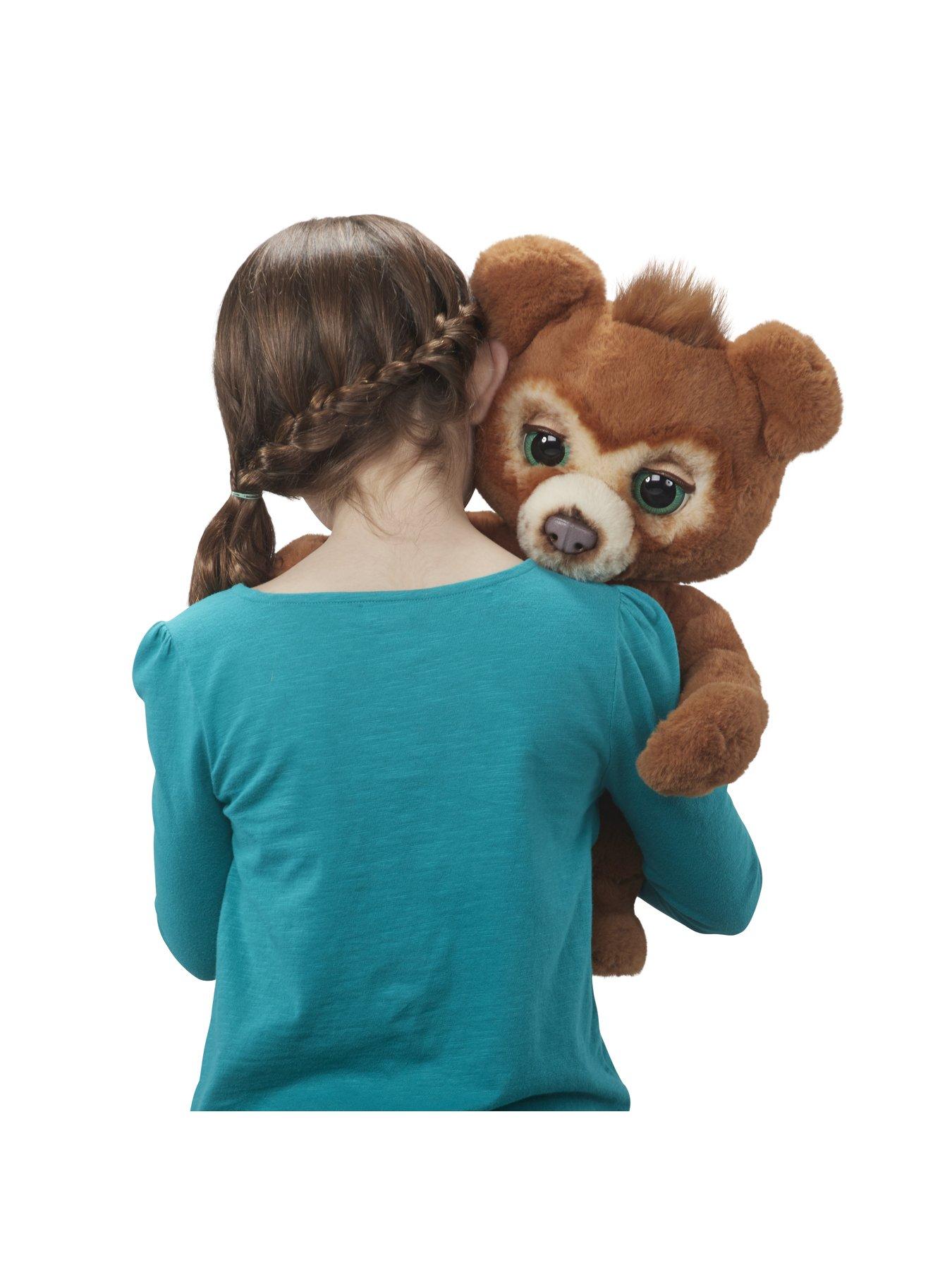 furreal cubby the curious bear interactive plush toy