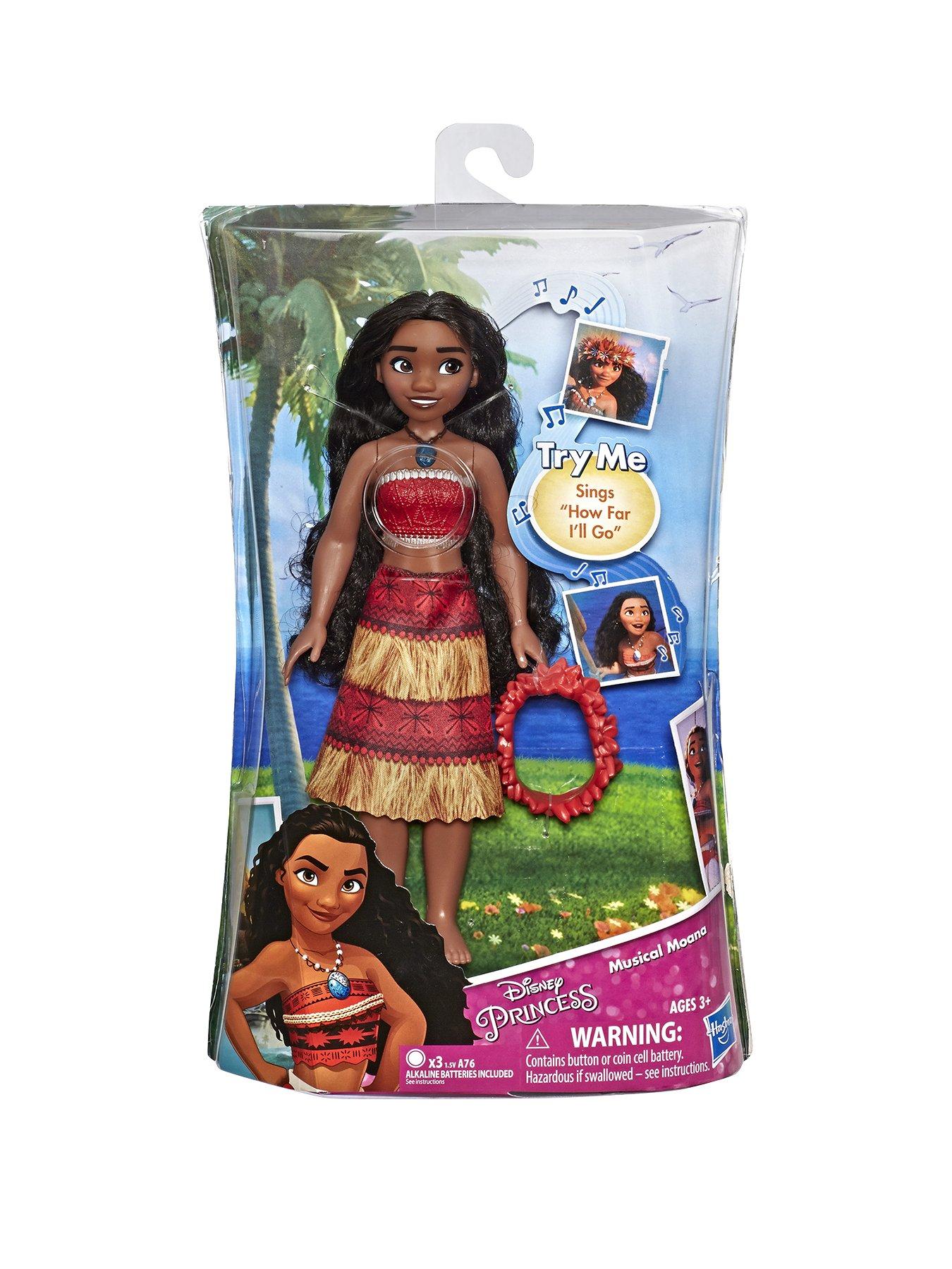 singing moana doll uk