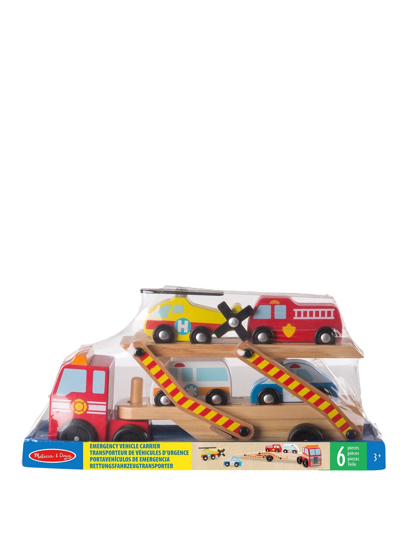 Melissa and doug store emergency vehicle carrier