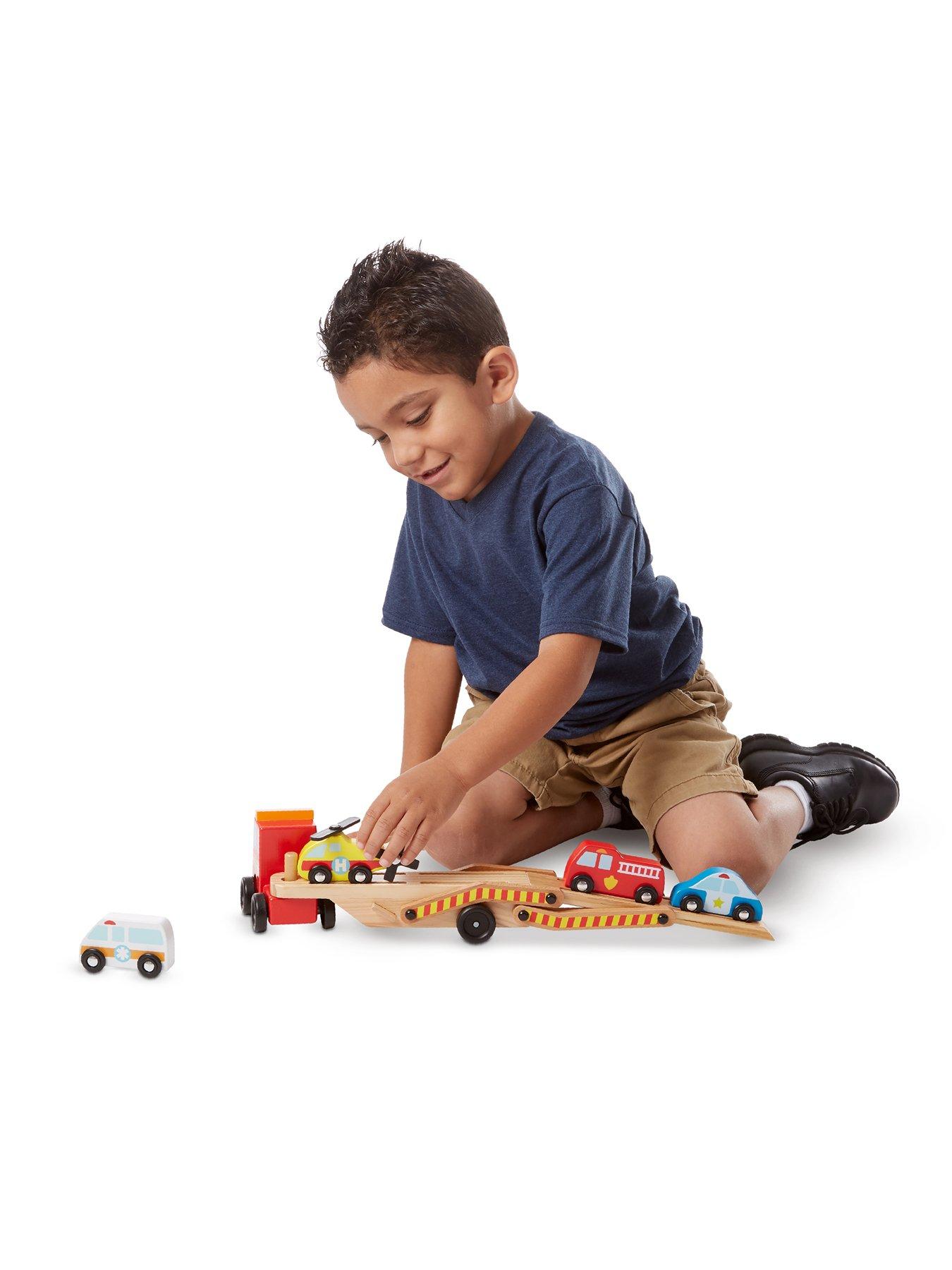 melissa & doug emergency vehicle carrier