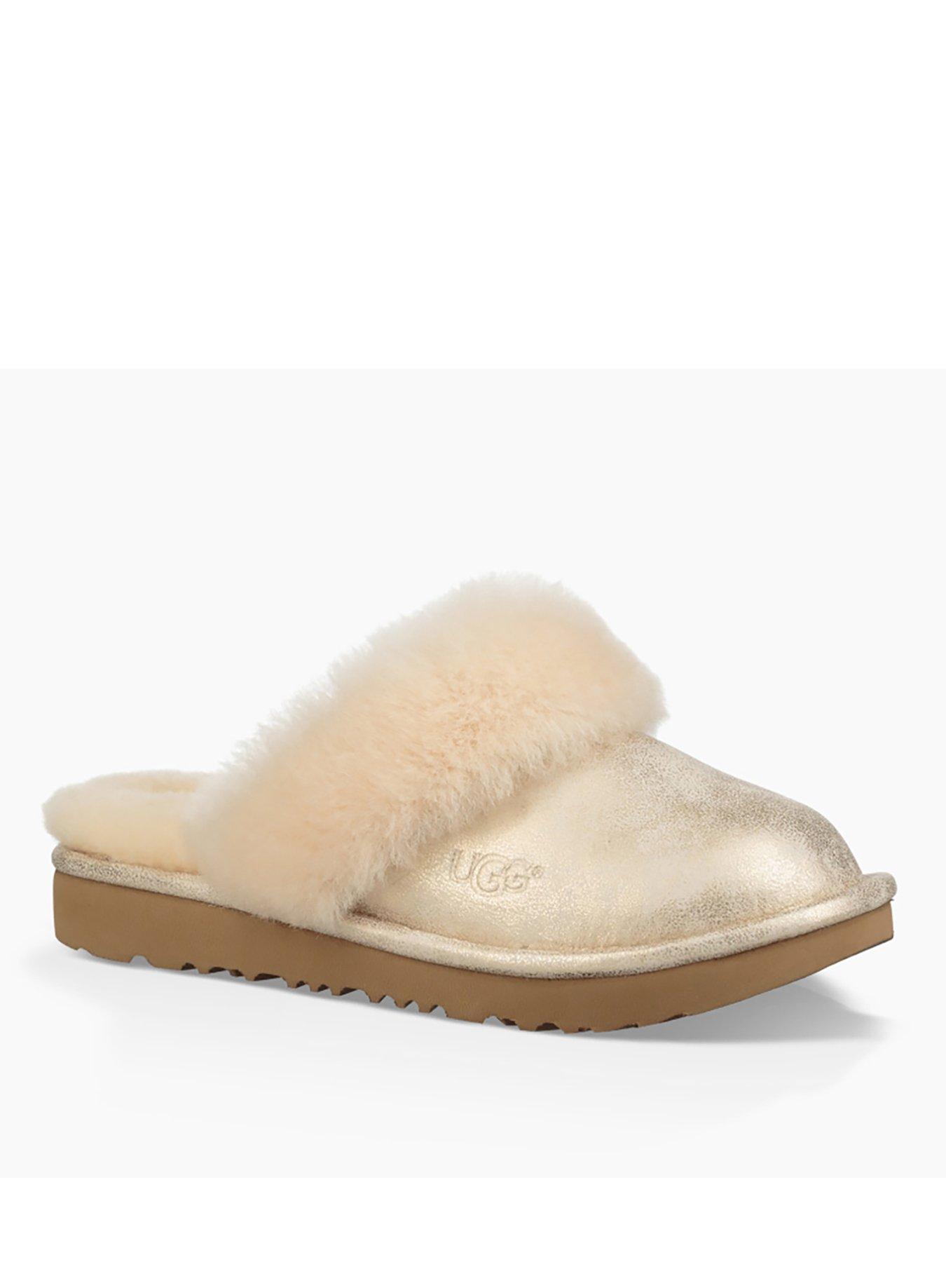 ugg slippers gold