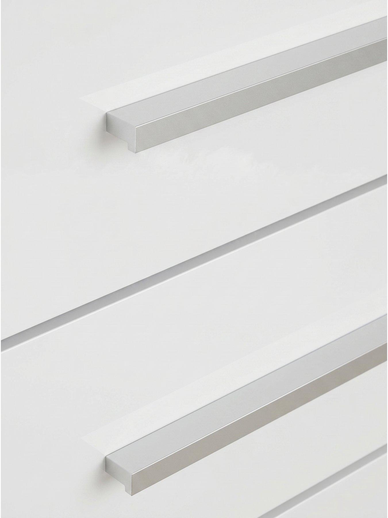 Image 4 of 7 of The Very Collection Prague Gloss 5 Drawer Chest&nbsp;- FSC&reg; Certified