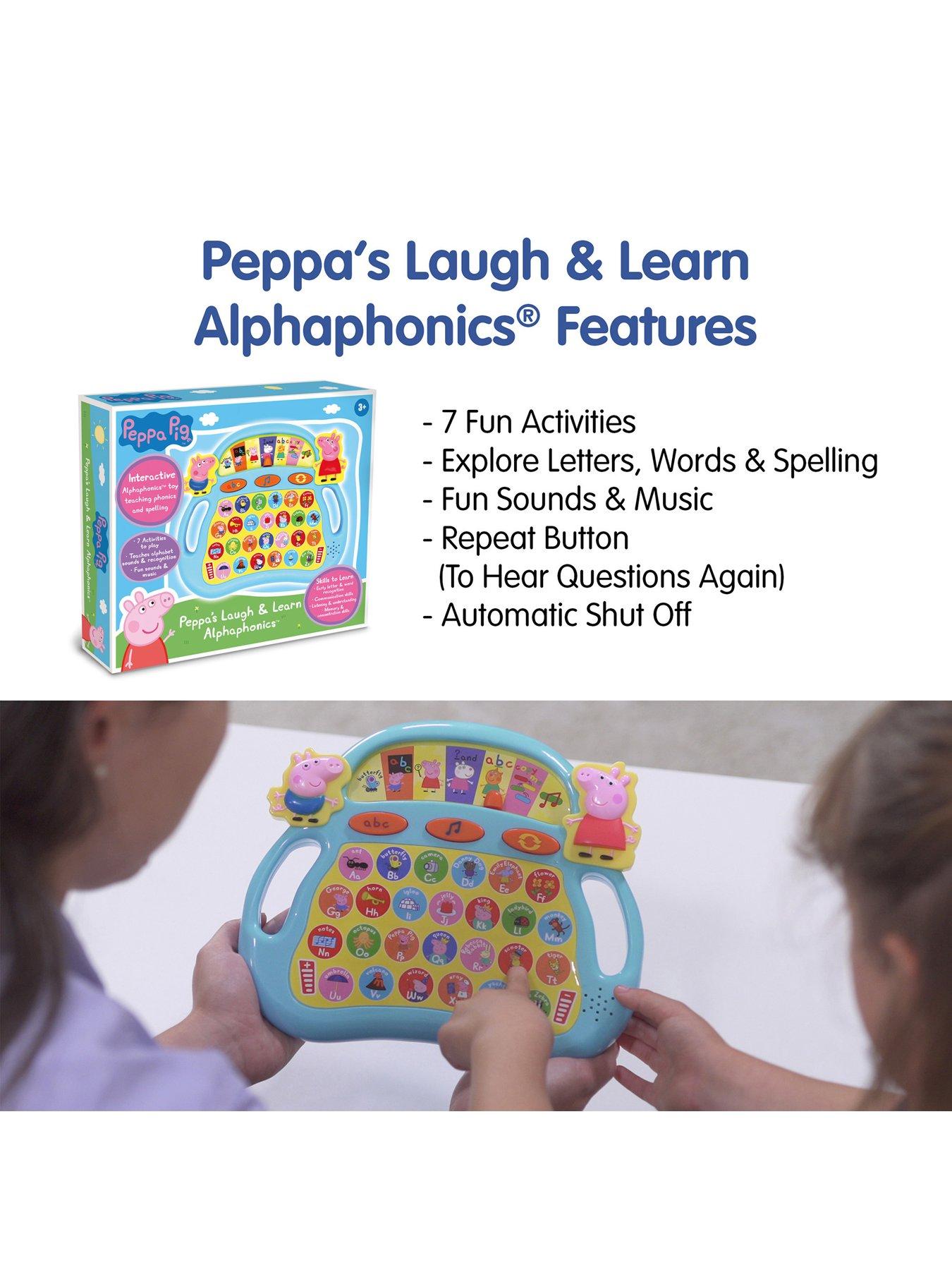 Peppa Pig Peppa Pig s laugh Learn Alphaphonics Very