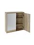  image of lloyd-pascal-canyon-mirrored-bathroom-wall-cabinet