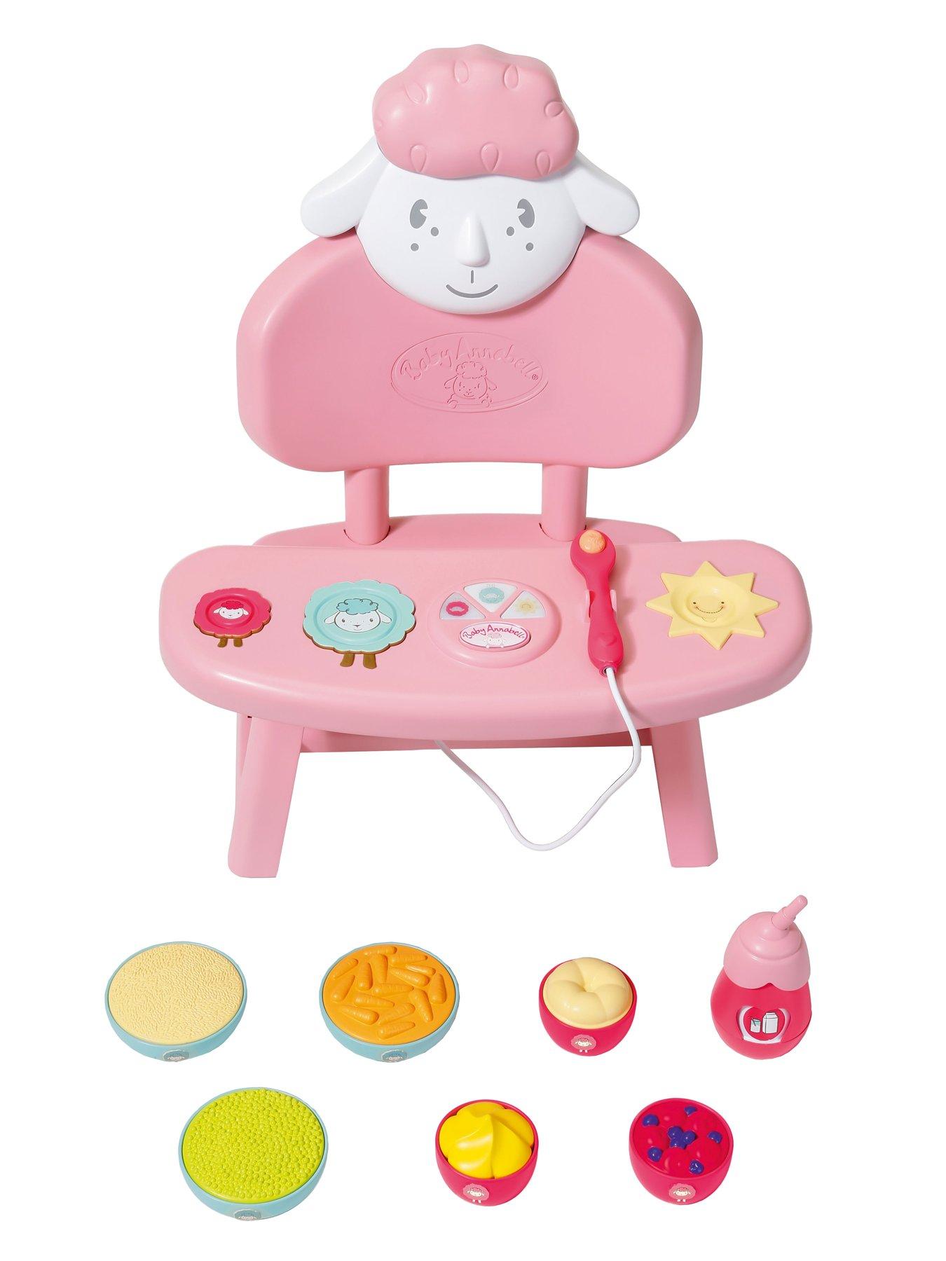 Baby annabell table outlet feeding chair