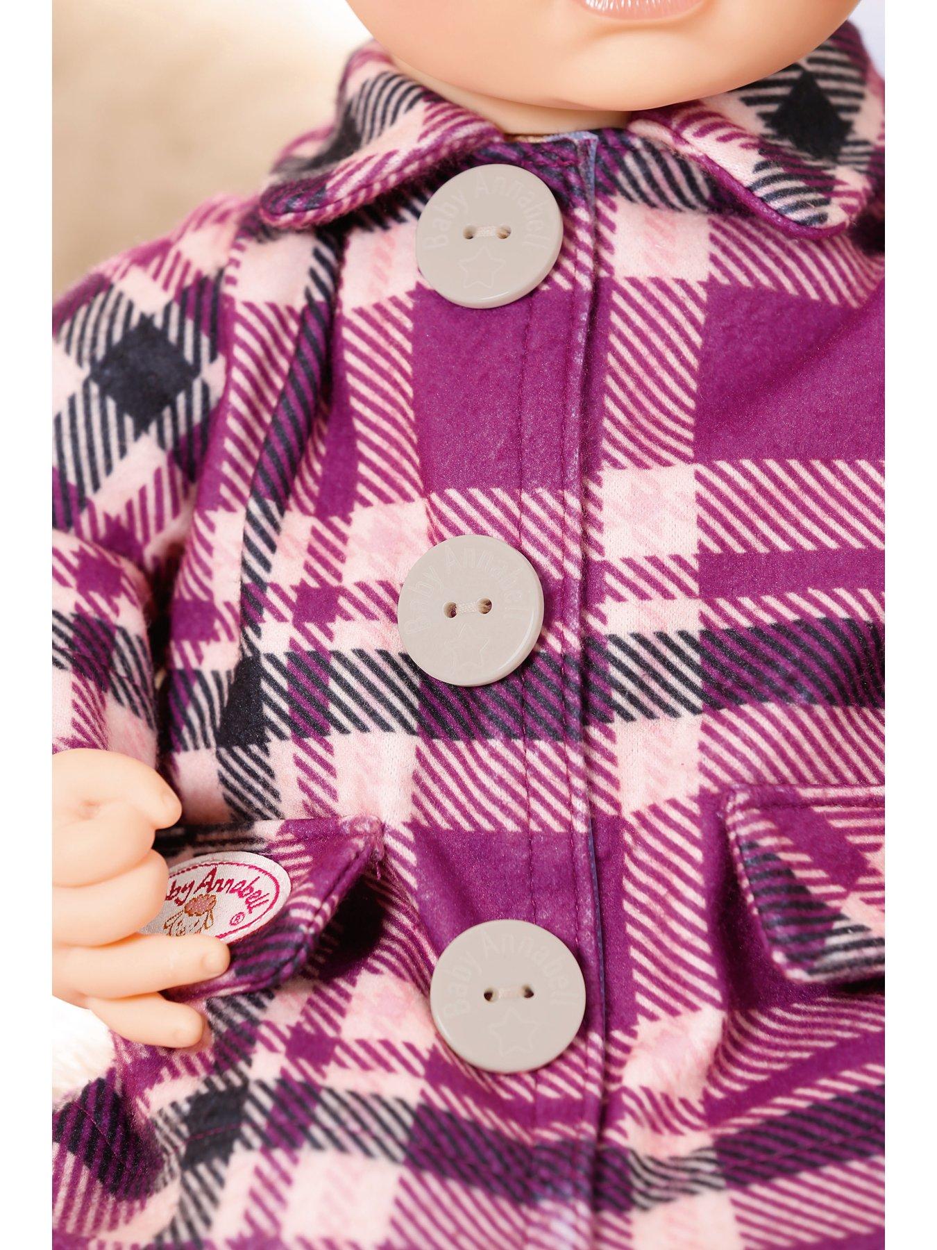 baby annabell coat