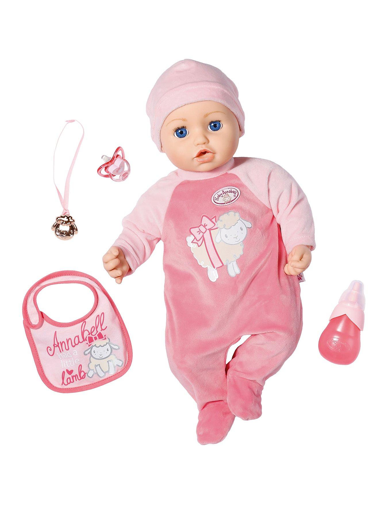 baby annabell swimming doll size