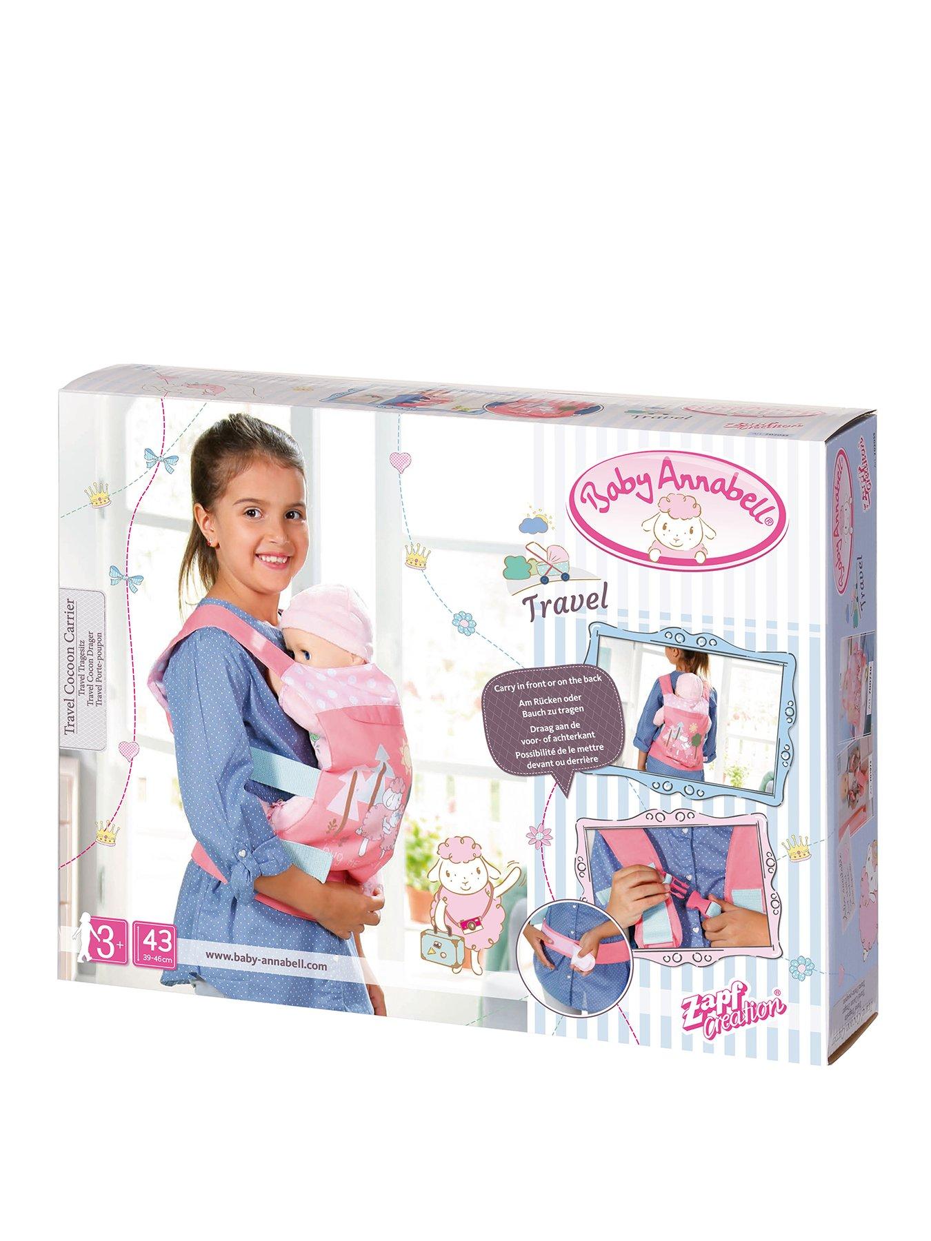 baby annabell carrier sling