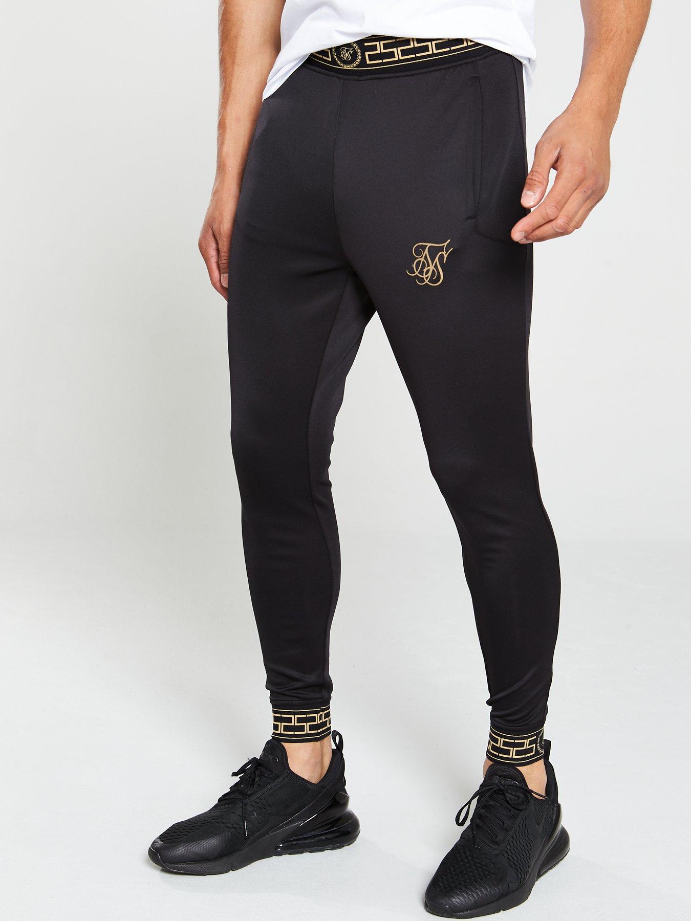 sik silk tracksuit bottoms