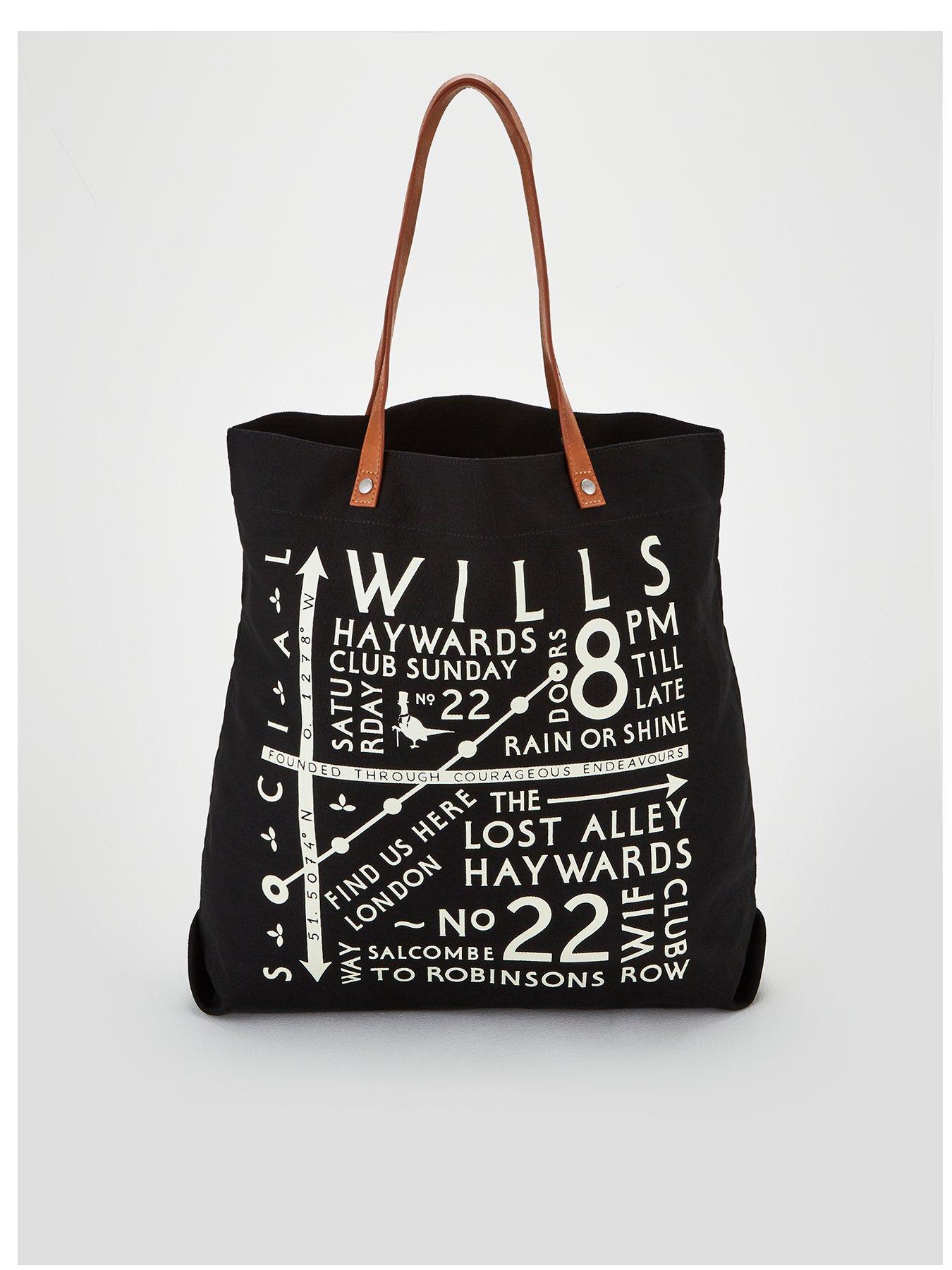 Jack Wills Eastleigh Tote Bag Black Very Co Uk