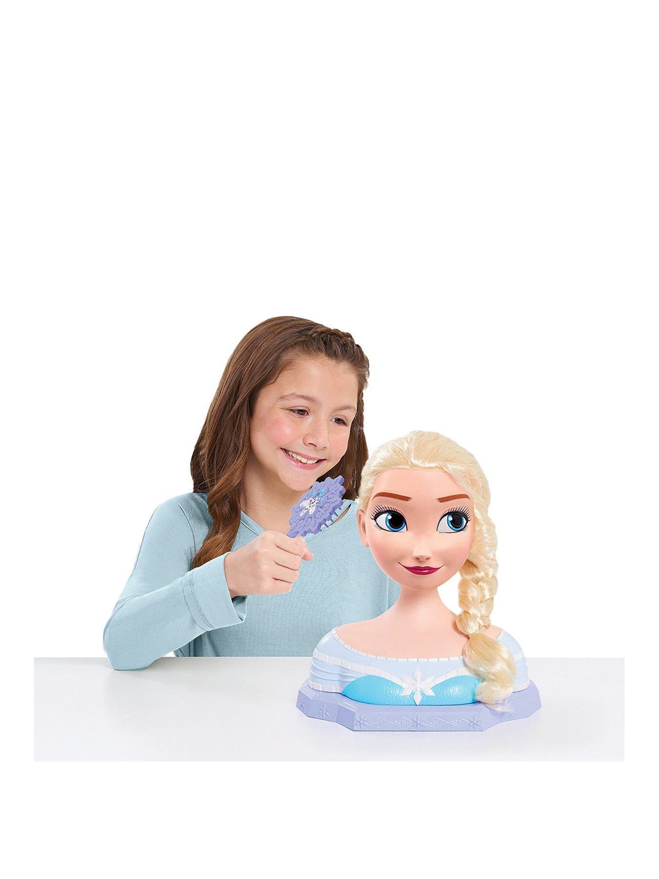 frozen deluxe elsa styling head