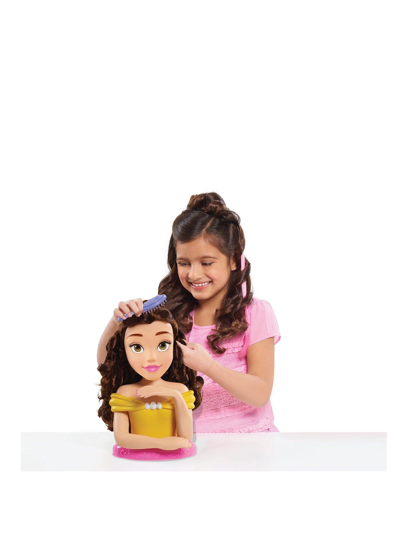 disney princess belle deluxe styling head