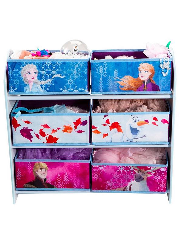 Bedroom Storage with Child Safe Fabric Lid by HelloHome Disney Frozen Kids Toy Box 