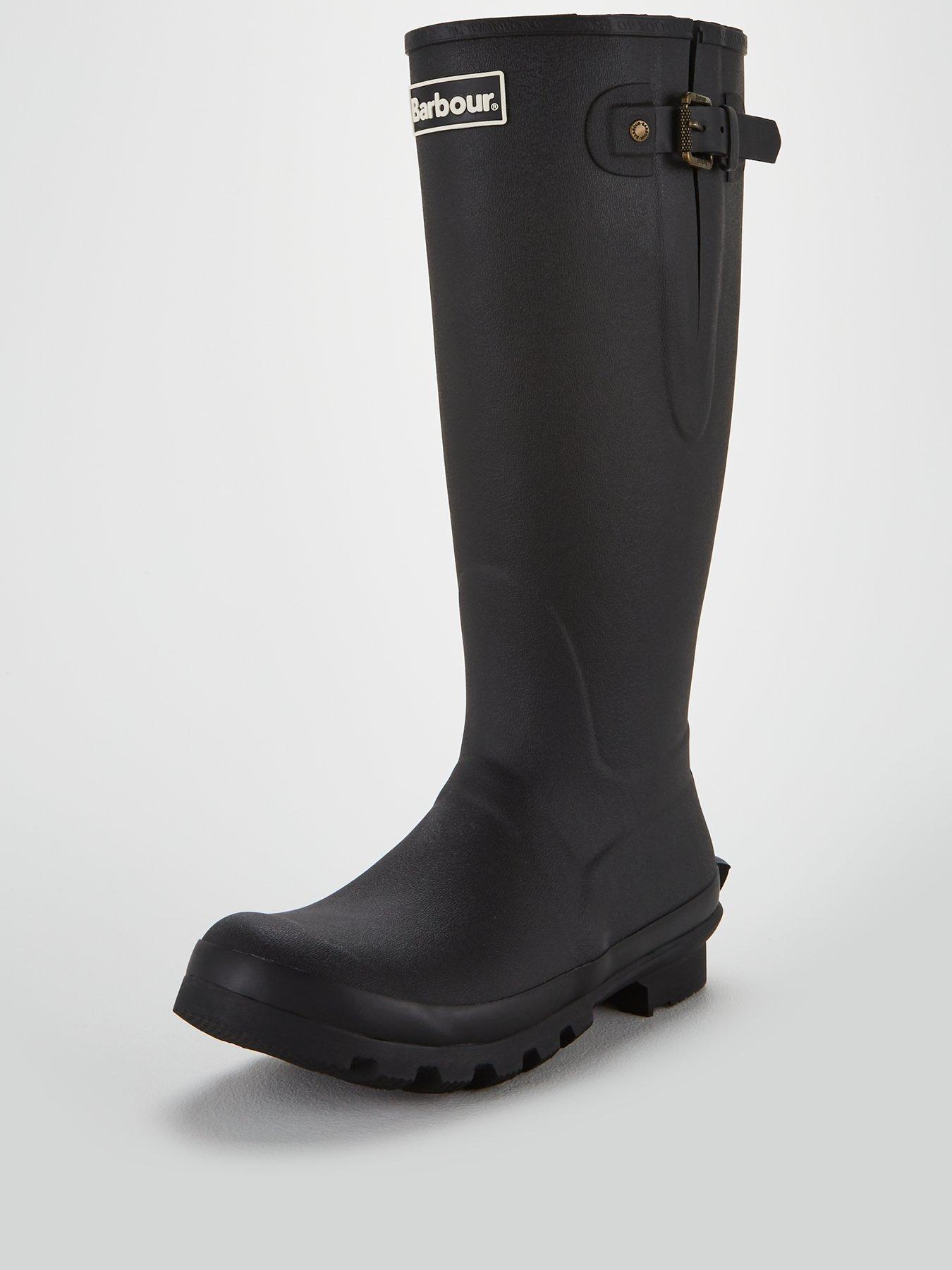 Barbour Amble Wellington Boots - Black | very.co.uk