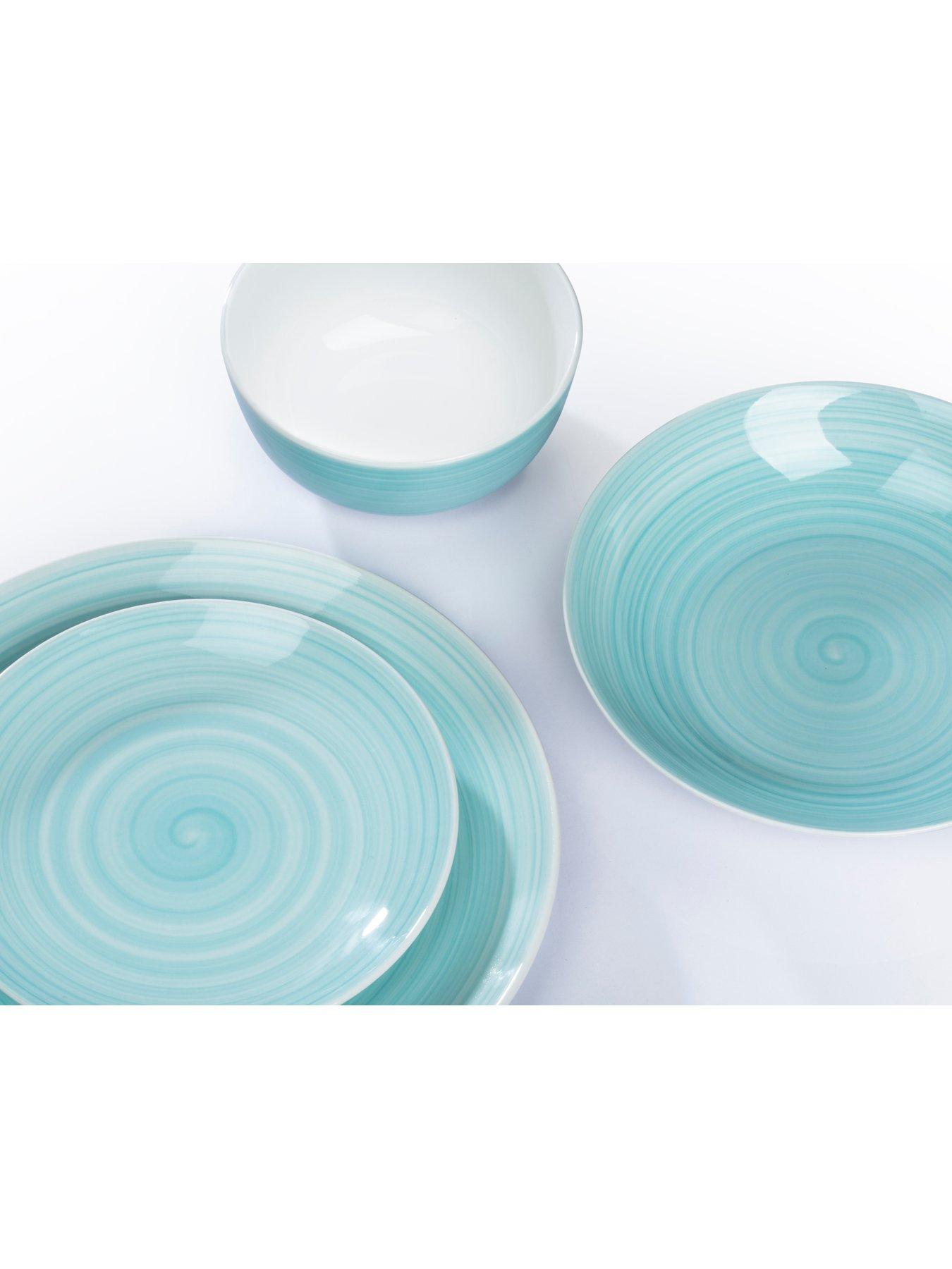 Aqua dish set best sale