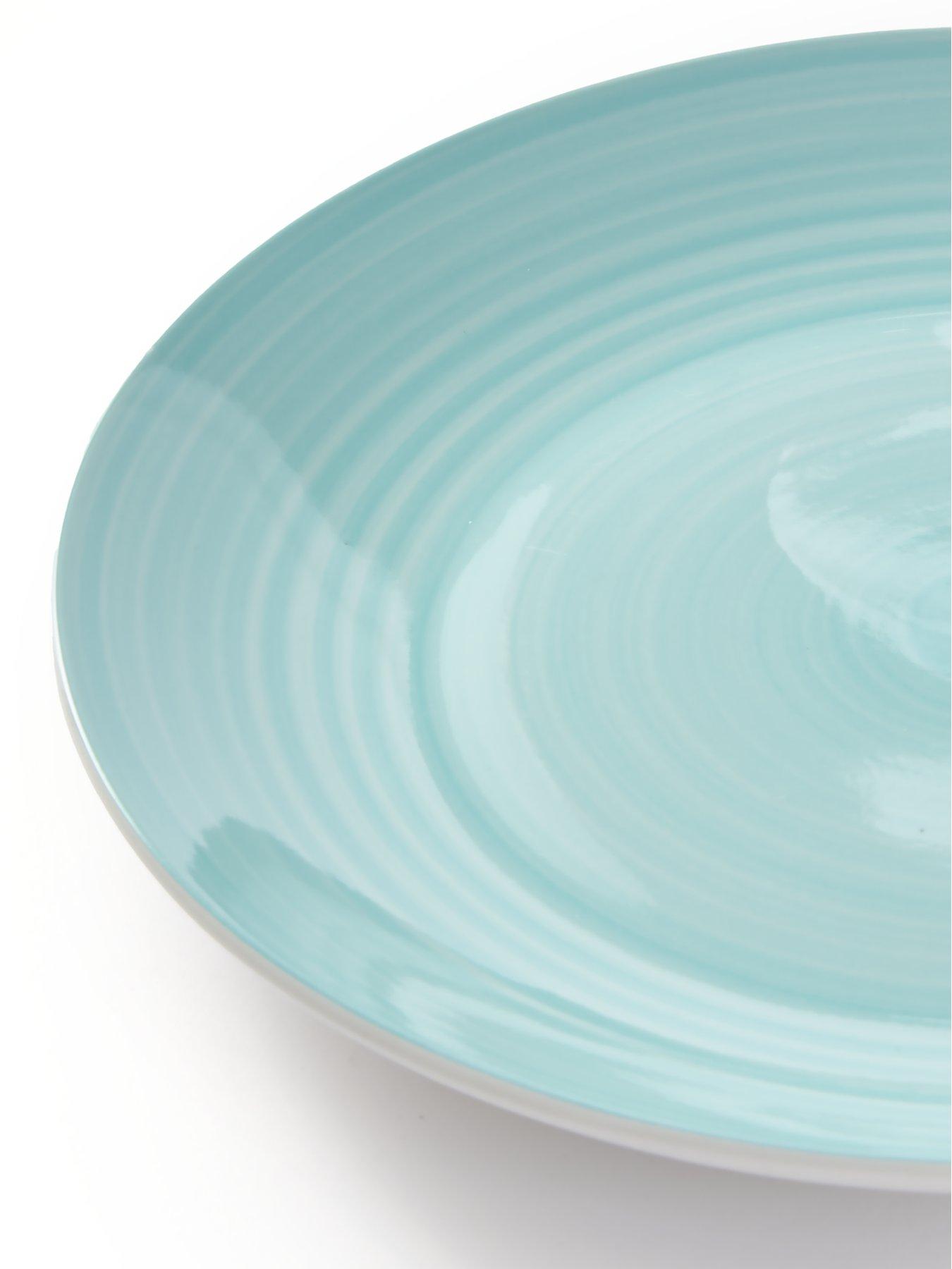Image 6 of 6 of WATERSIDE Aqua Splash Spin Wash 16-Piece Dinner Set