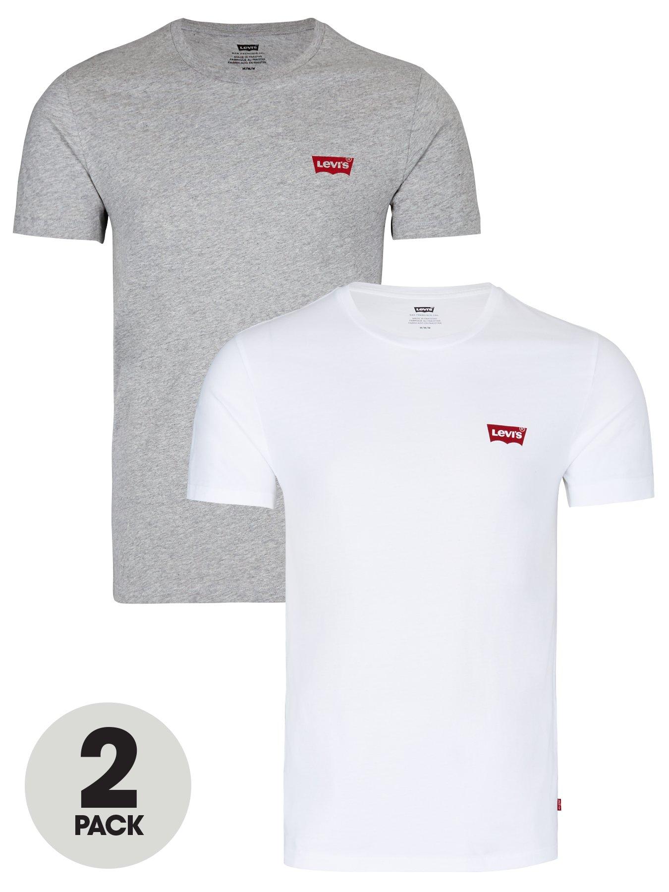 levi's white tee shirt