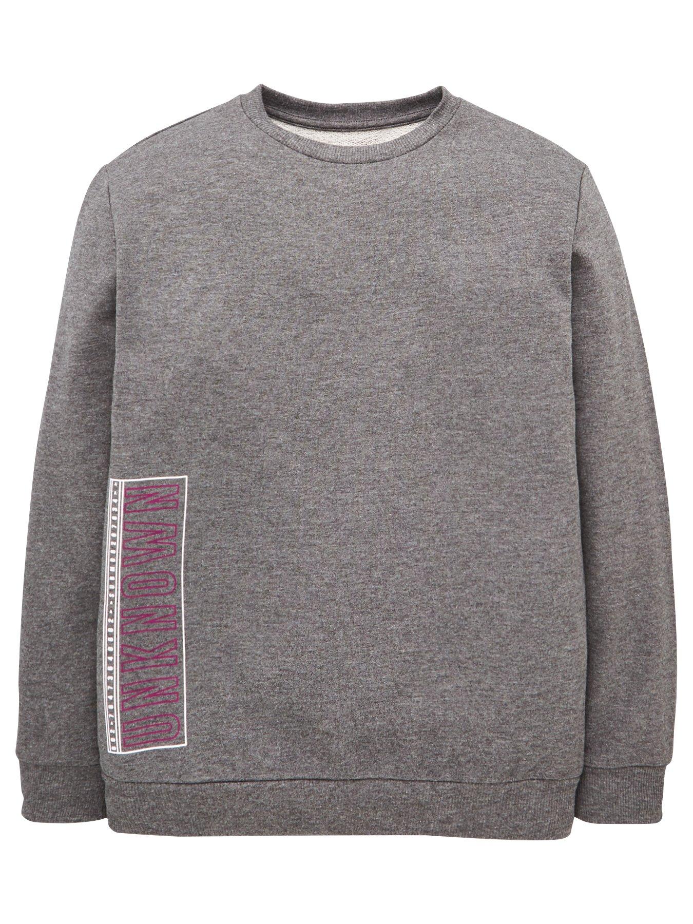 V By Very Boys Unknown Graphic Back Print Sweat Top review