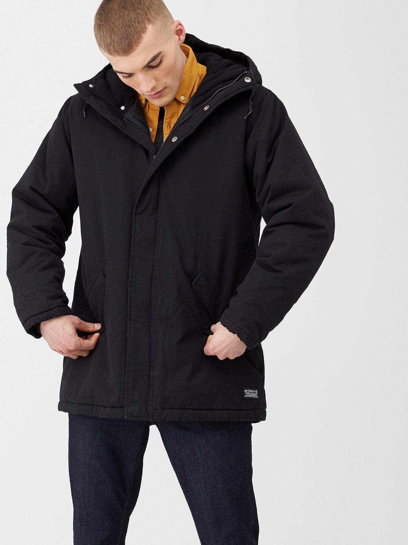 levis thermore padded parka jacket