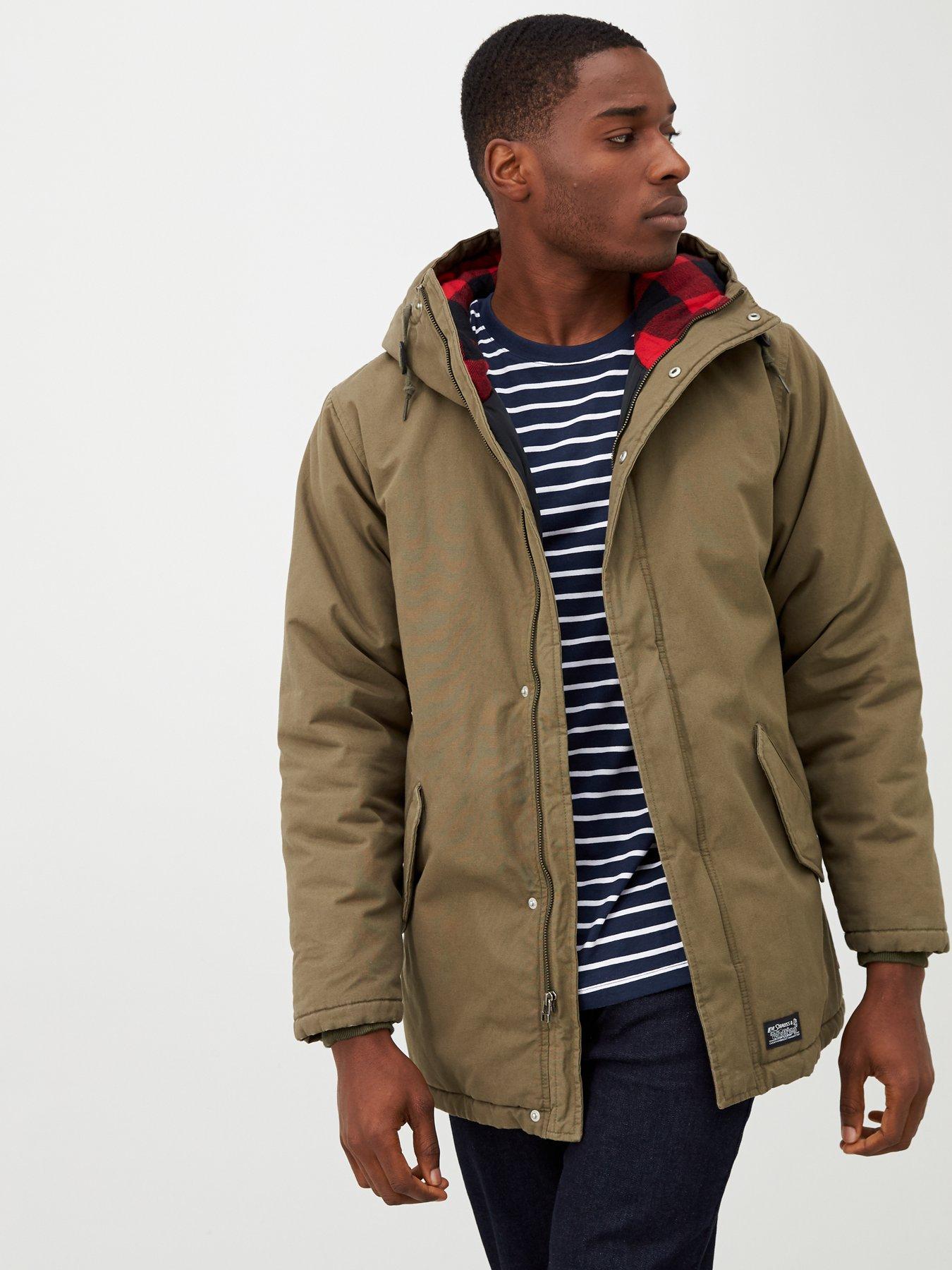 levi's parka jackets mens