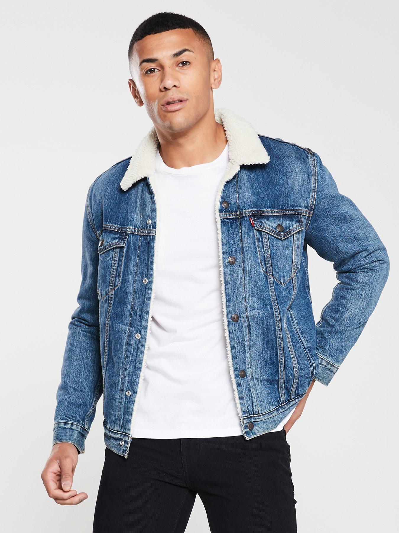 levis denim jacket mens uk