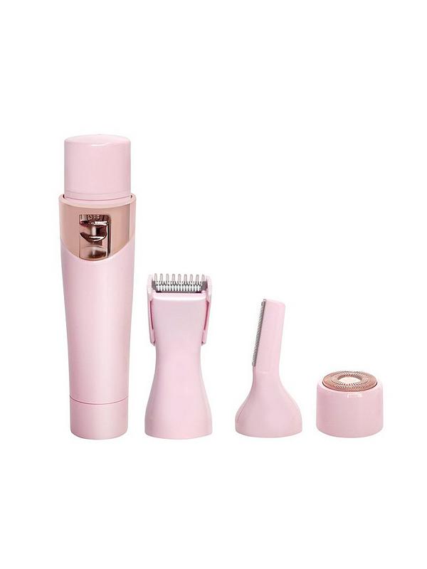 Image 2 of 5 of Magnitone Fuzz Off 3 in 1 Rechargeable Precision Trimmer - Pink