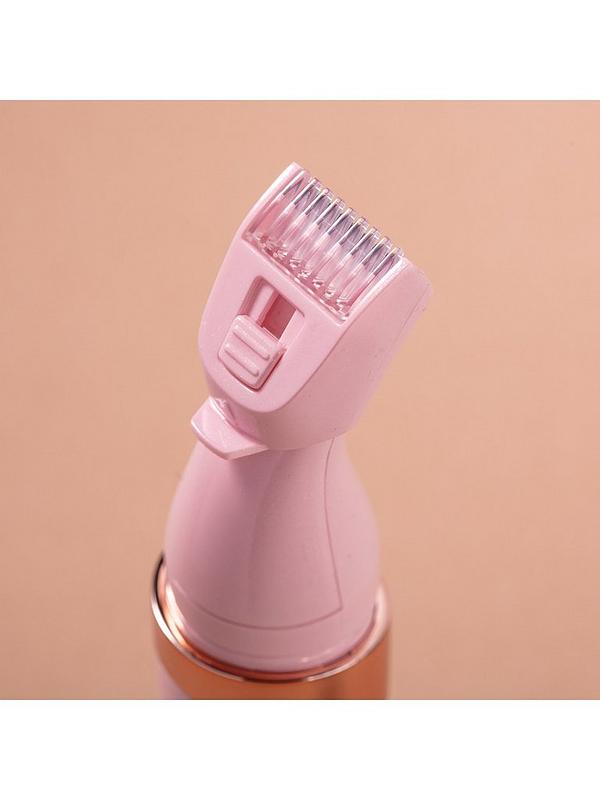 Image 5 of 5 of Magnitone Fuzz Off 3 in 1 Rechargeable Precision Trimmer - Pink