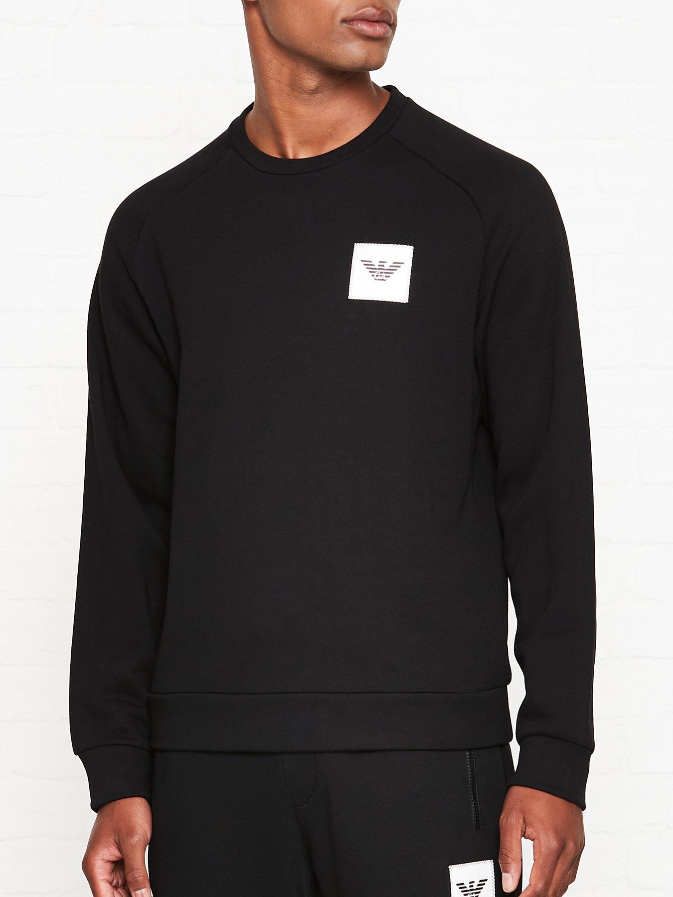 armani logo sweatshirt