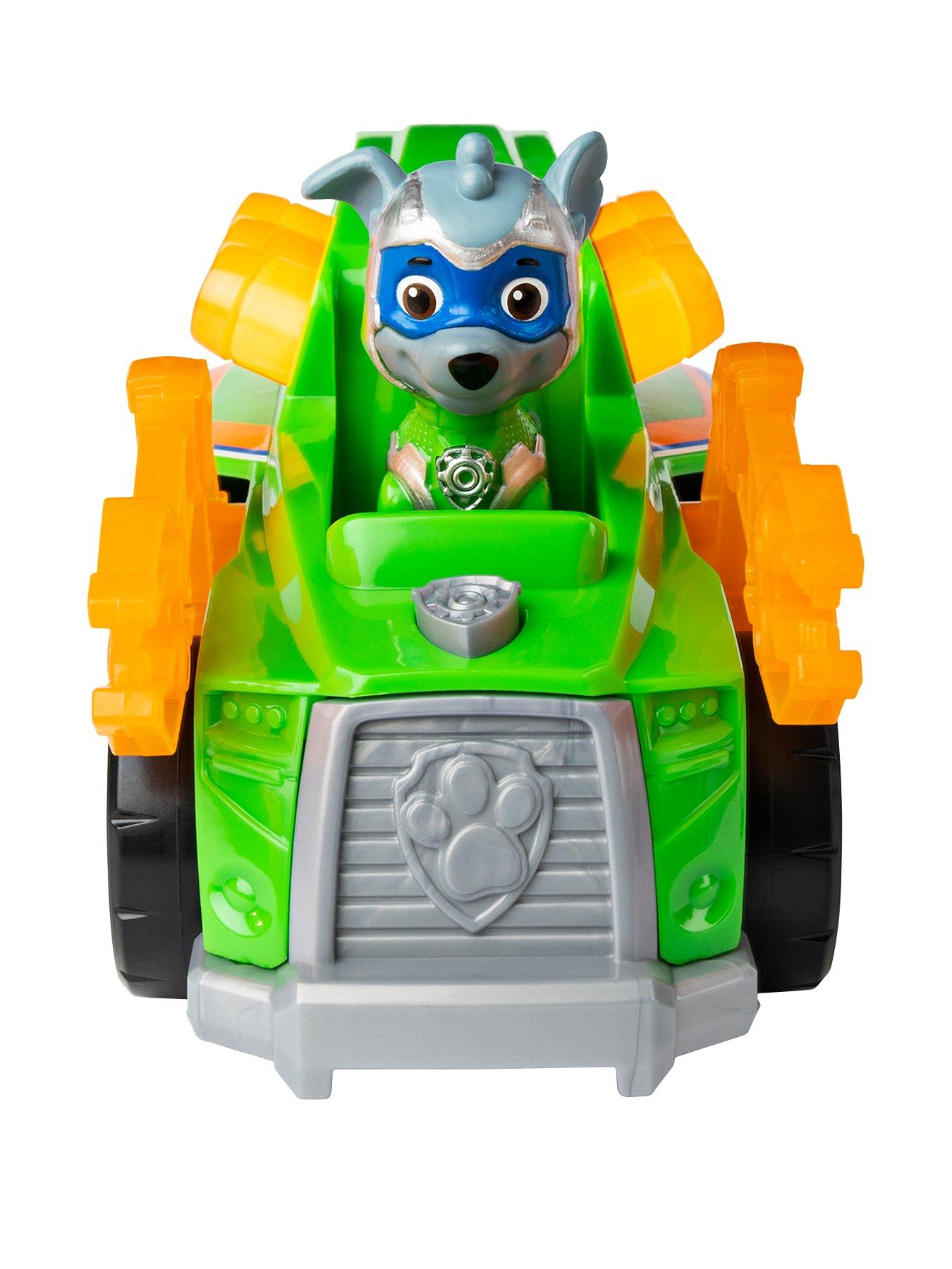 Paw Patrol Mighty Pups Super Paws Deluxe Vehicle &Ndash; Rocky review